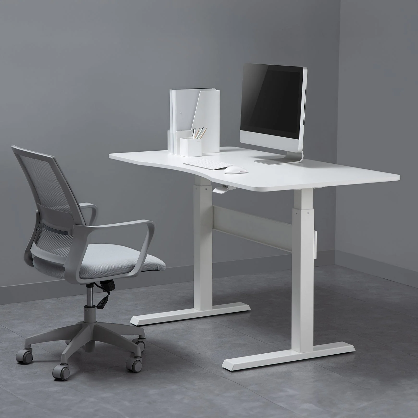Desky Air Lift Zero Sit Stand Desk - Image 4