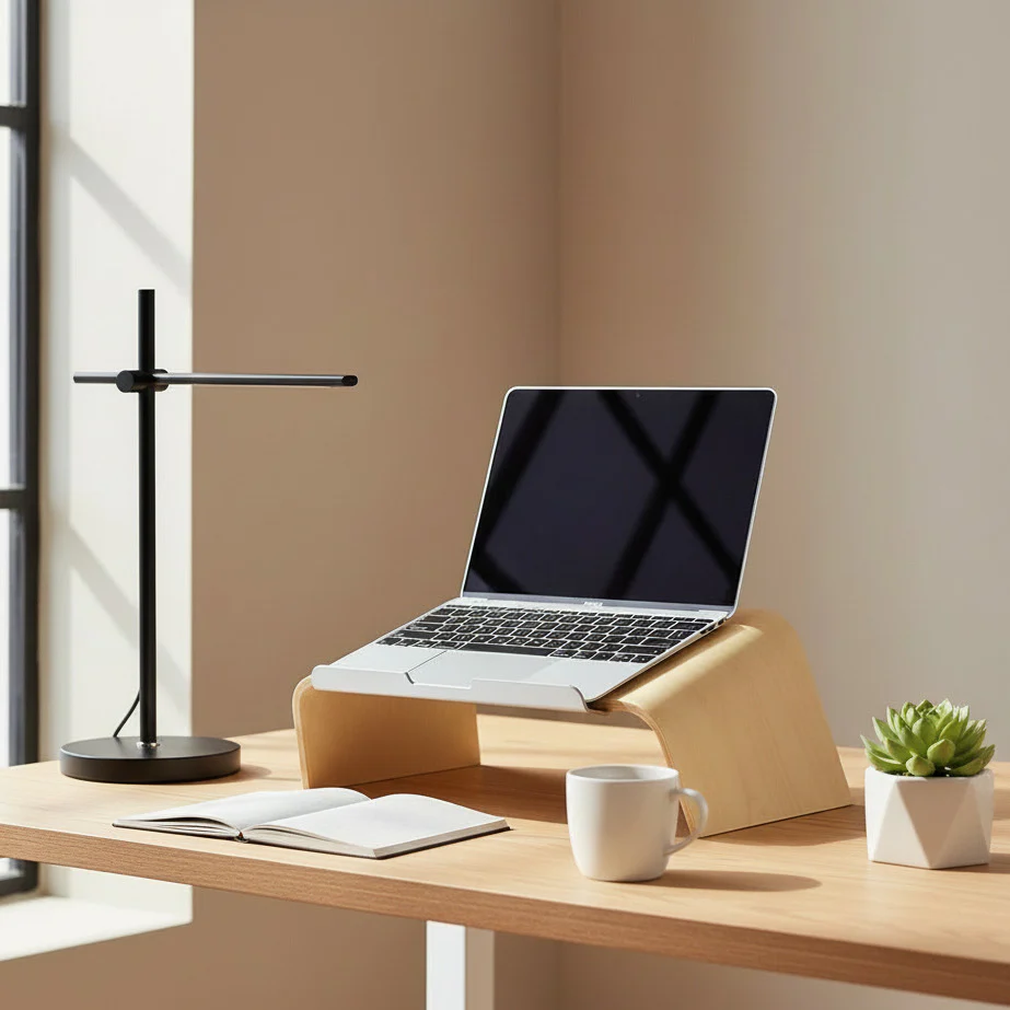 Desky Premium Wooden Laptop Stand - Image 3