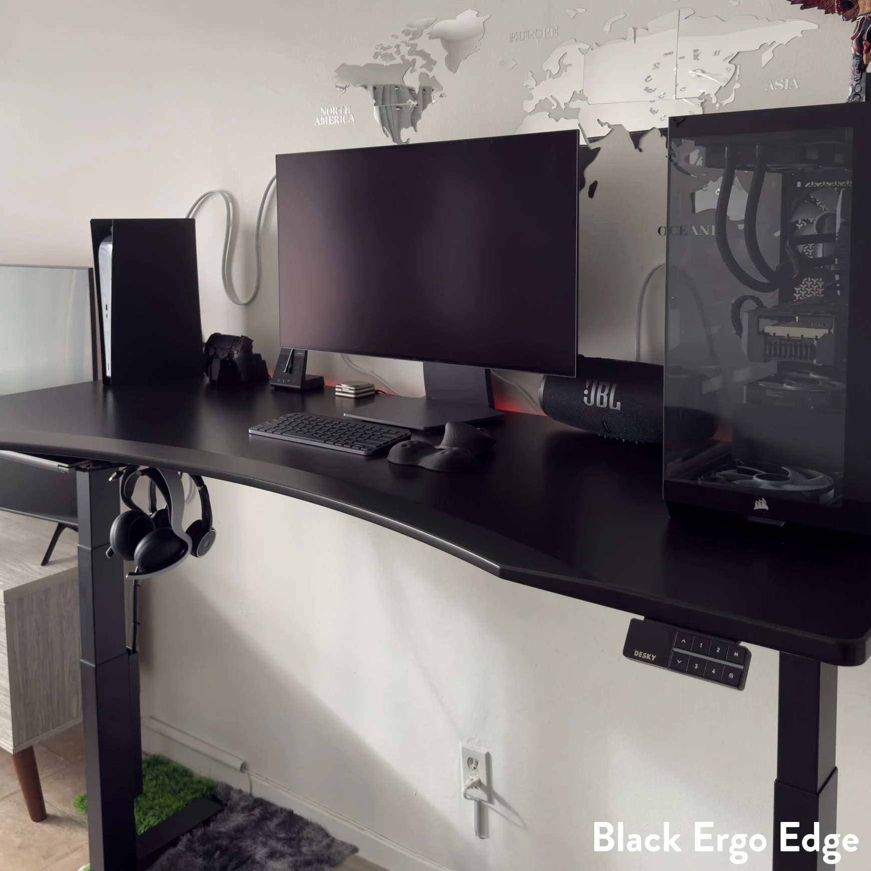 Desky Alpha Dual Sit Stand Gaming Desk - Image 7