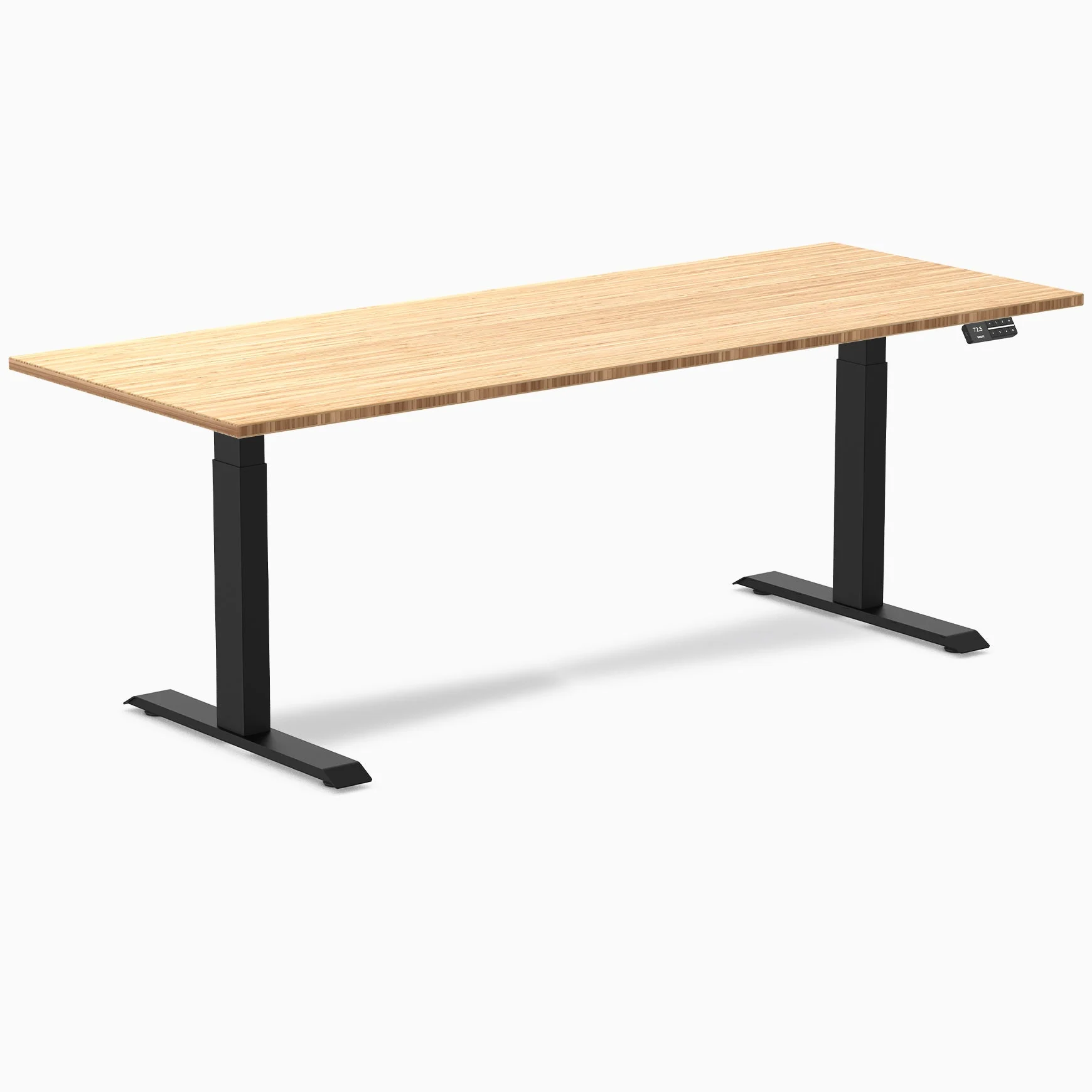 Desky Dual Bamboo Sit Stand Desk - Image 19