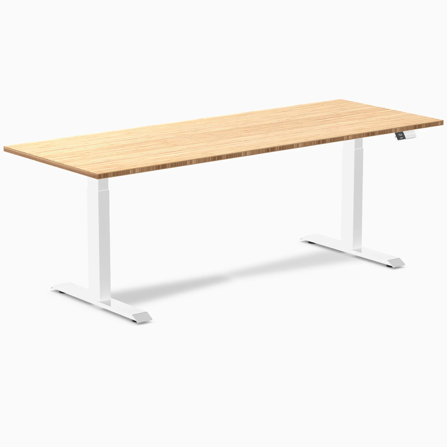 Desky Dual Bamboo Sit Stand Desk - Image 20