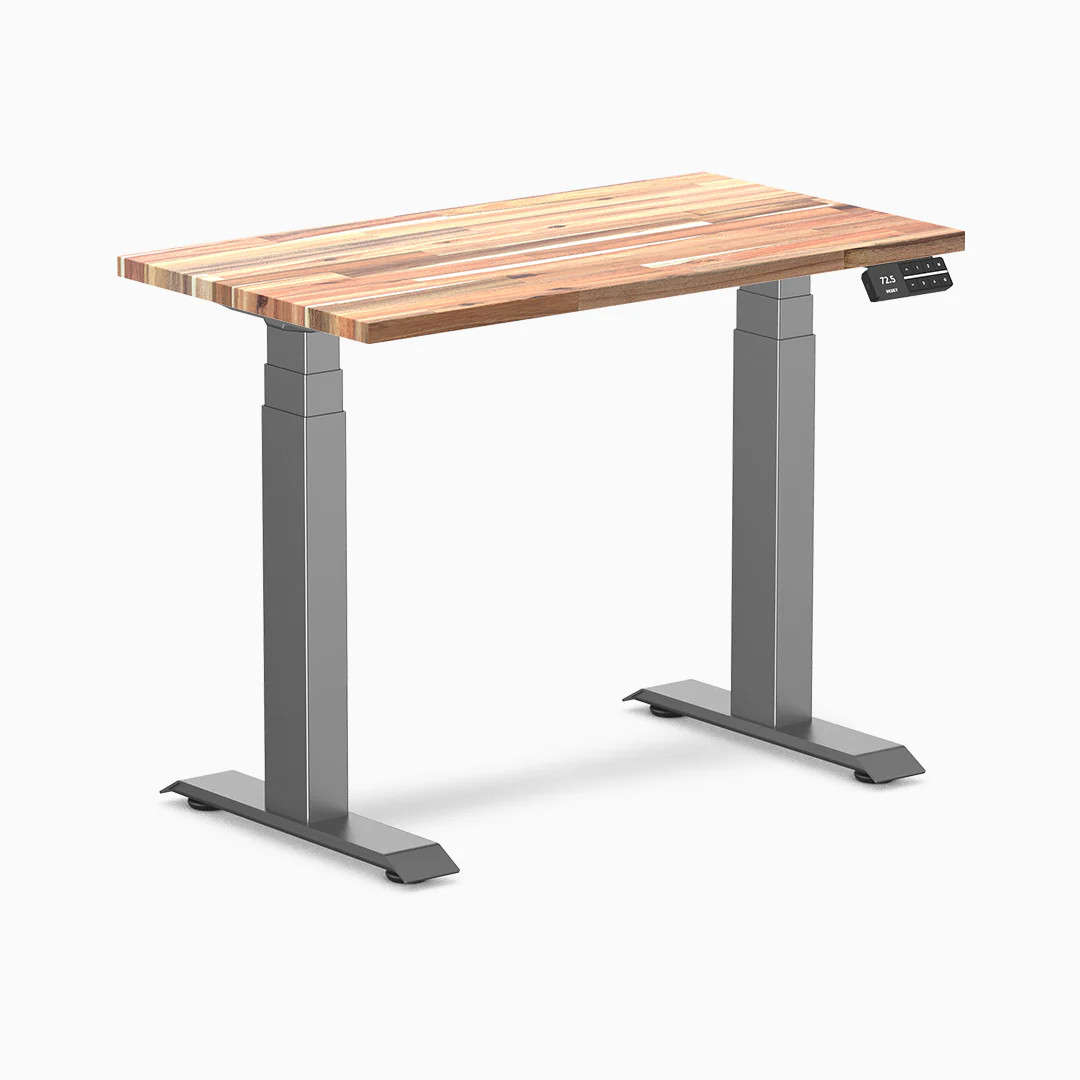 Desky Dual Mini Softwood Sit Stand Desk - Image 6