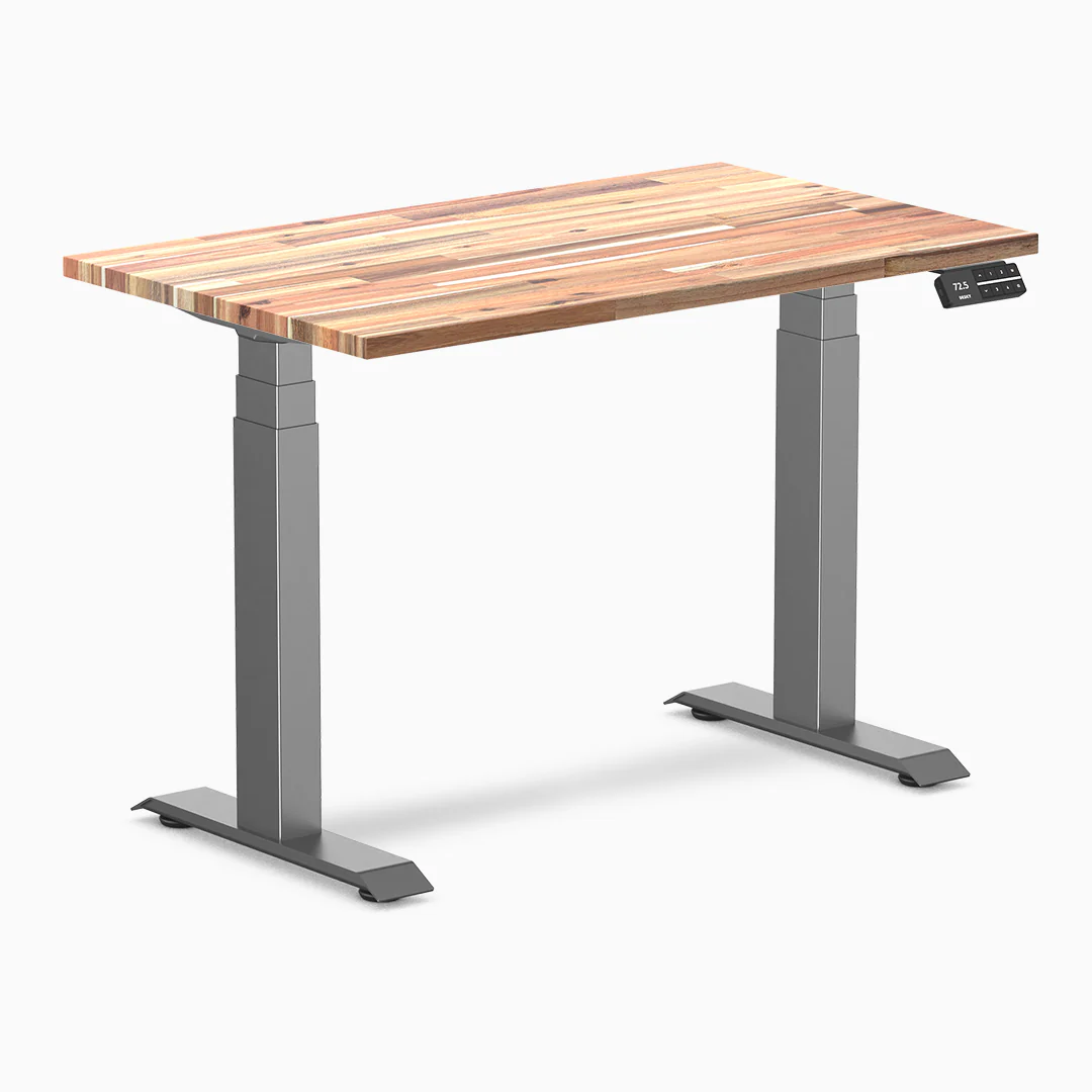 Desky Dual Mini Softwood Sit Stand Desk - Image 7