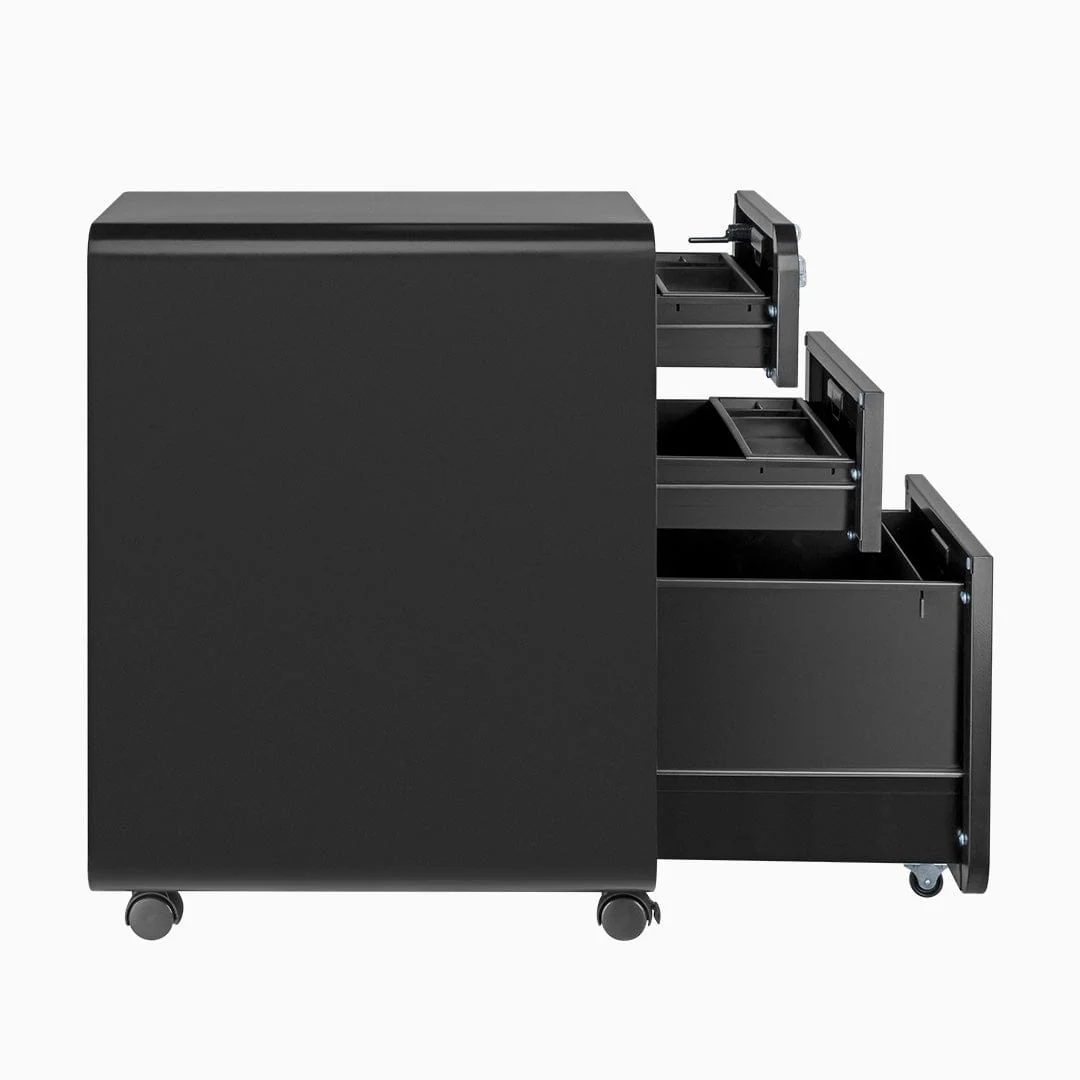 Desky 3 Drawer Mobile Filing Cabinet - Image 13
