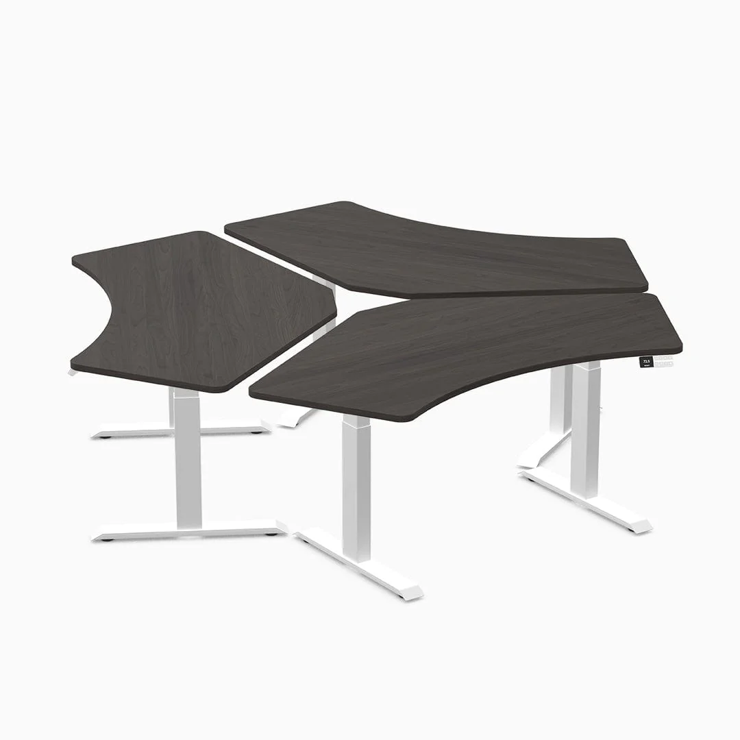 Desky Dual 120 Adjustable Standing Desk - Image 24