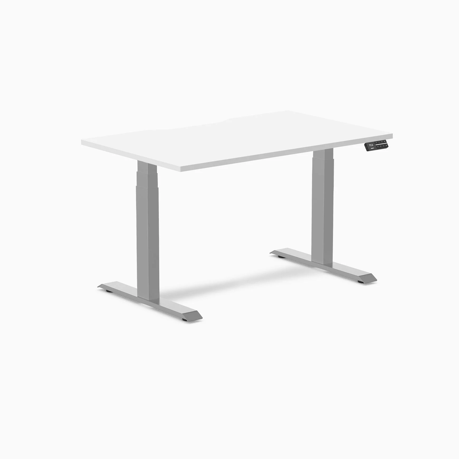 Desky Dual Scalloped Melamine Sit Stand Desk - Image 94