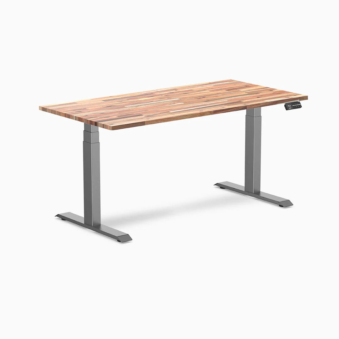 Desky Dual Softwood Sit Stand Desk - Image 10