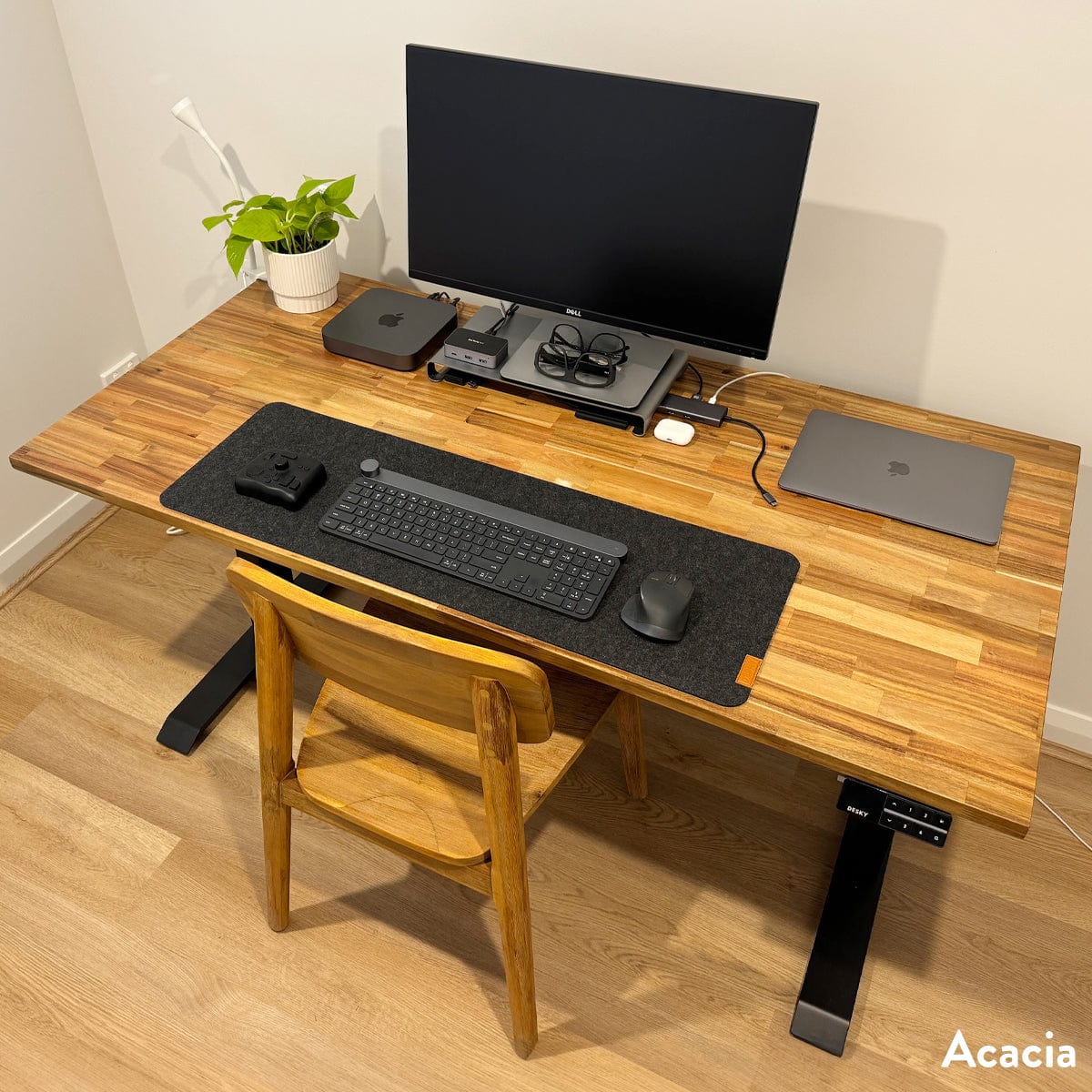 Desky Dual Softwood Sit Stand Desk - Image 8