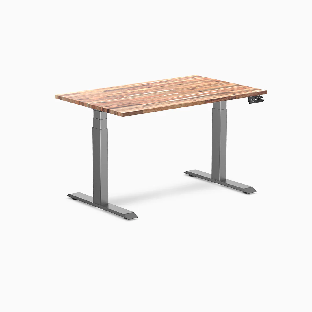 Desky Dual Softwood Sit Stand Desk - Image 9