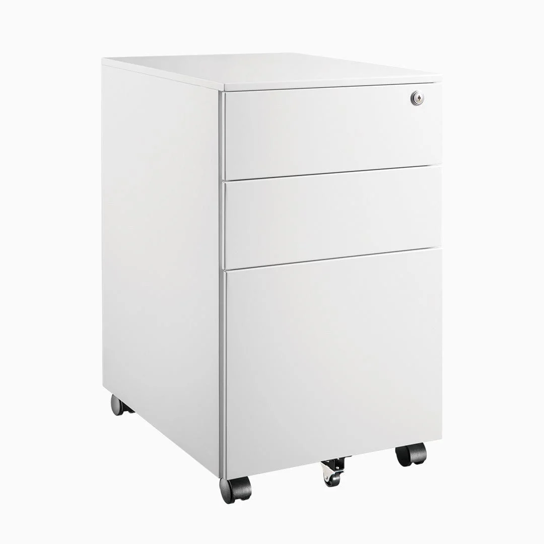 Desky GO Slimline Steel Mobile Pedestal - Image 10