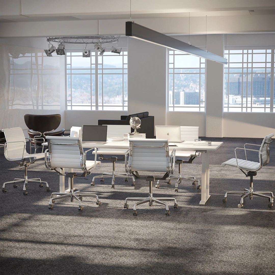 Desky Quad Sit Stand Desk Frame - Image 4