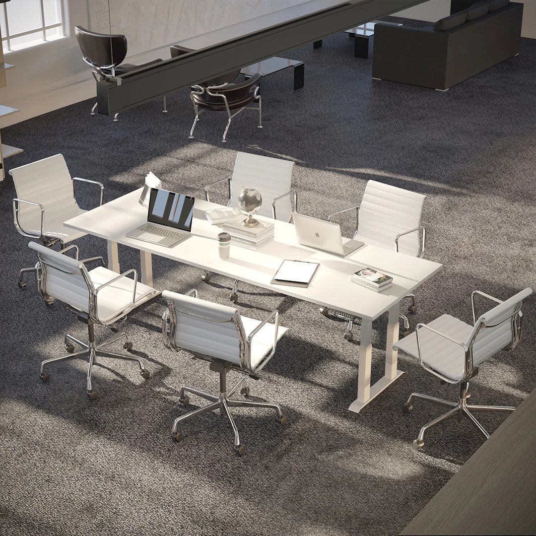 Desky Quad Sit Stand Desk Frame - Image 5