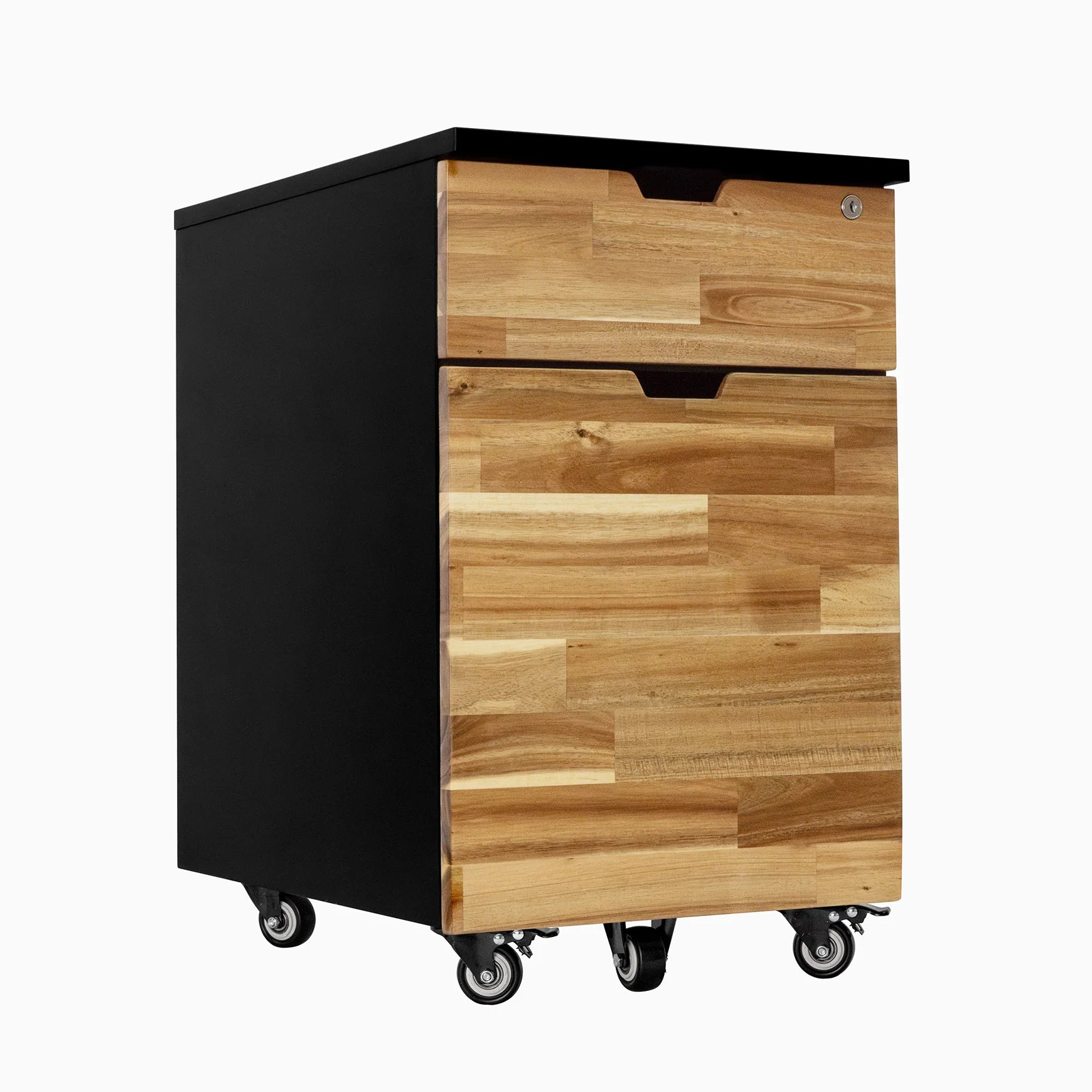 Desky Minimal Wooden Filing Cabinet - Image 12