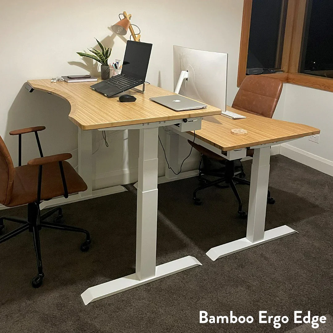 Desky Dual Ergo Edge Sit Stand Desk - Image 12