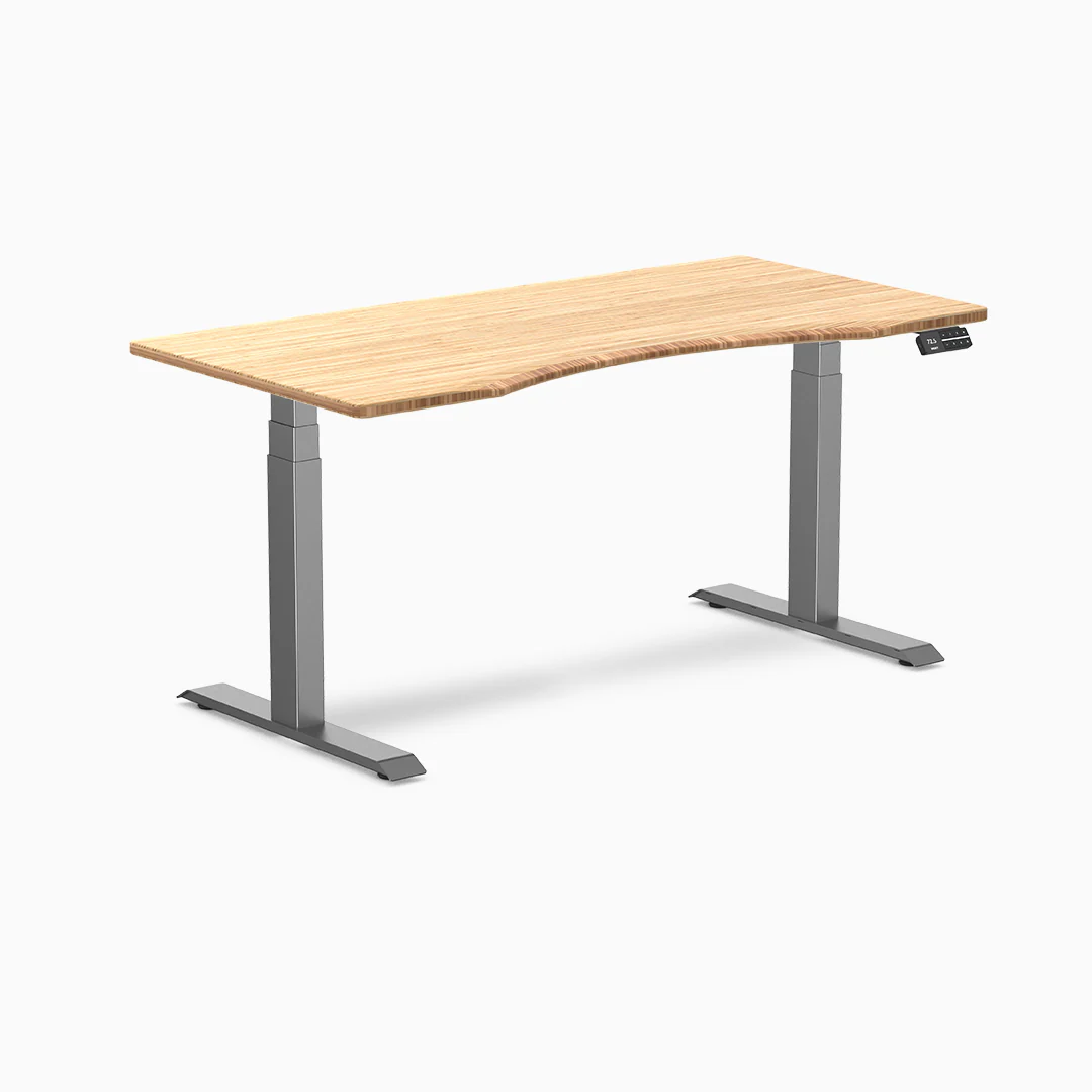 Desky Dual Ergo Edge Sit Stand Desk - Image 14