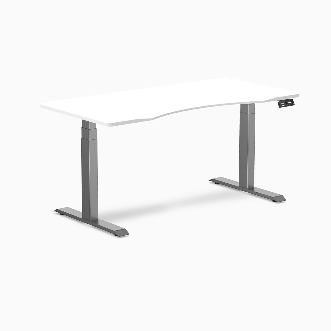 Desky Dual Ergo Edge Sit Stand Desk - Image 20