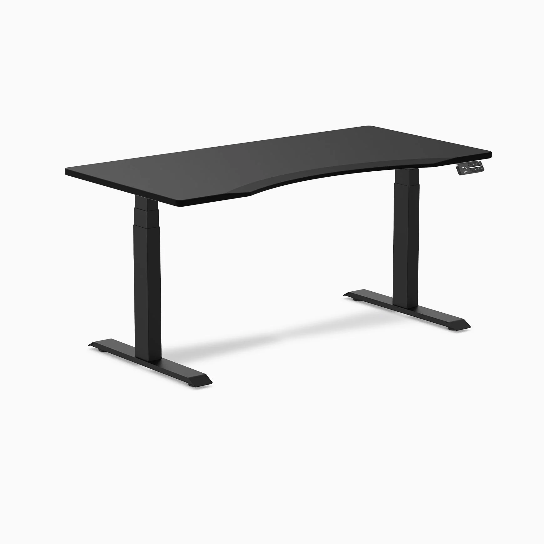 Desky Dual Ergo Edge Sit Stand Desk - Image 37