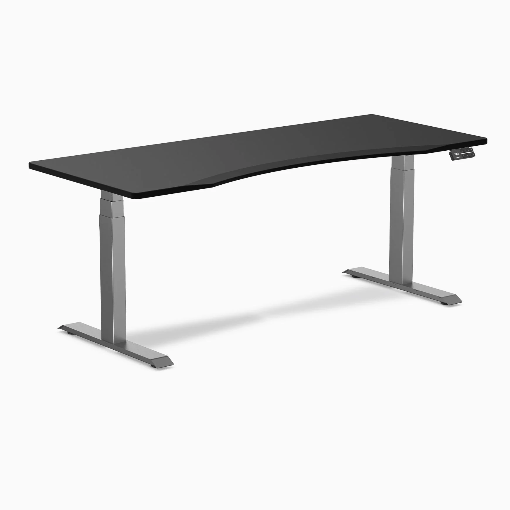 Desky Dual Ergo Edge Sit Stand Desk - Image 75