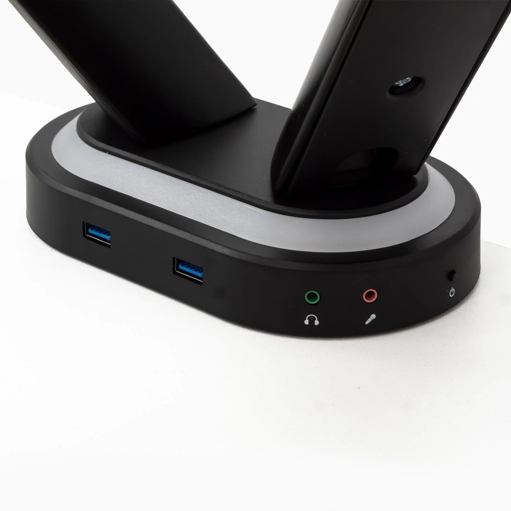 Desky Dual LED Gaming Monitor Arm - Image 13