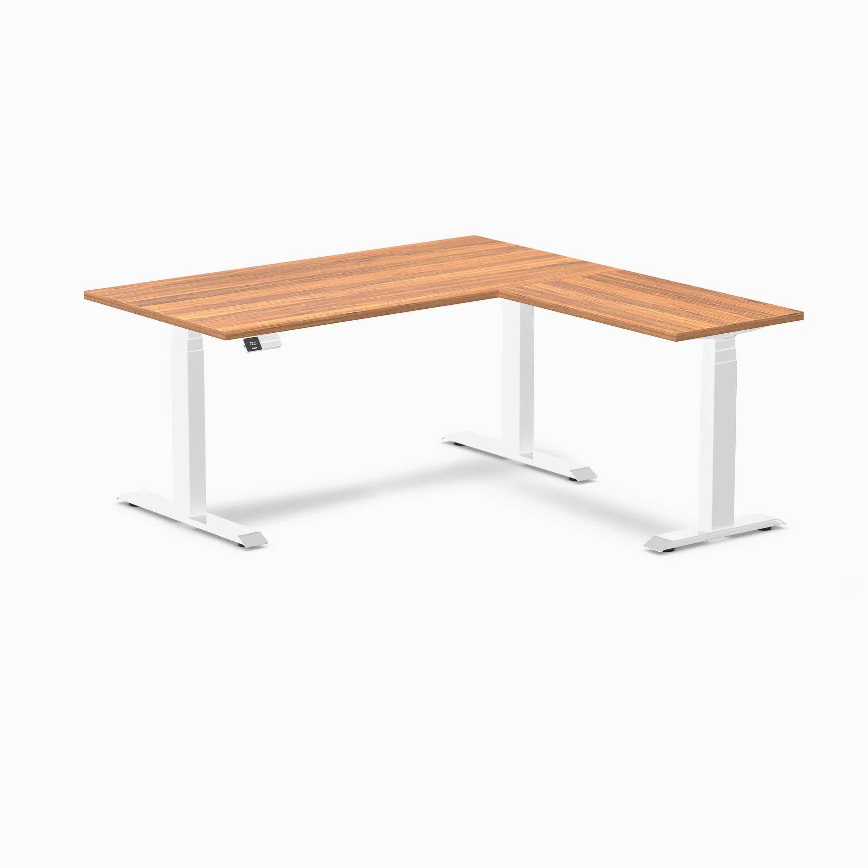 Desky Eco L-Shape Melamine Sit Stand Desk - Image 51