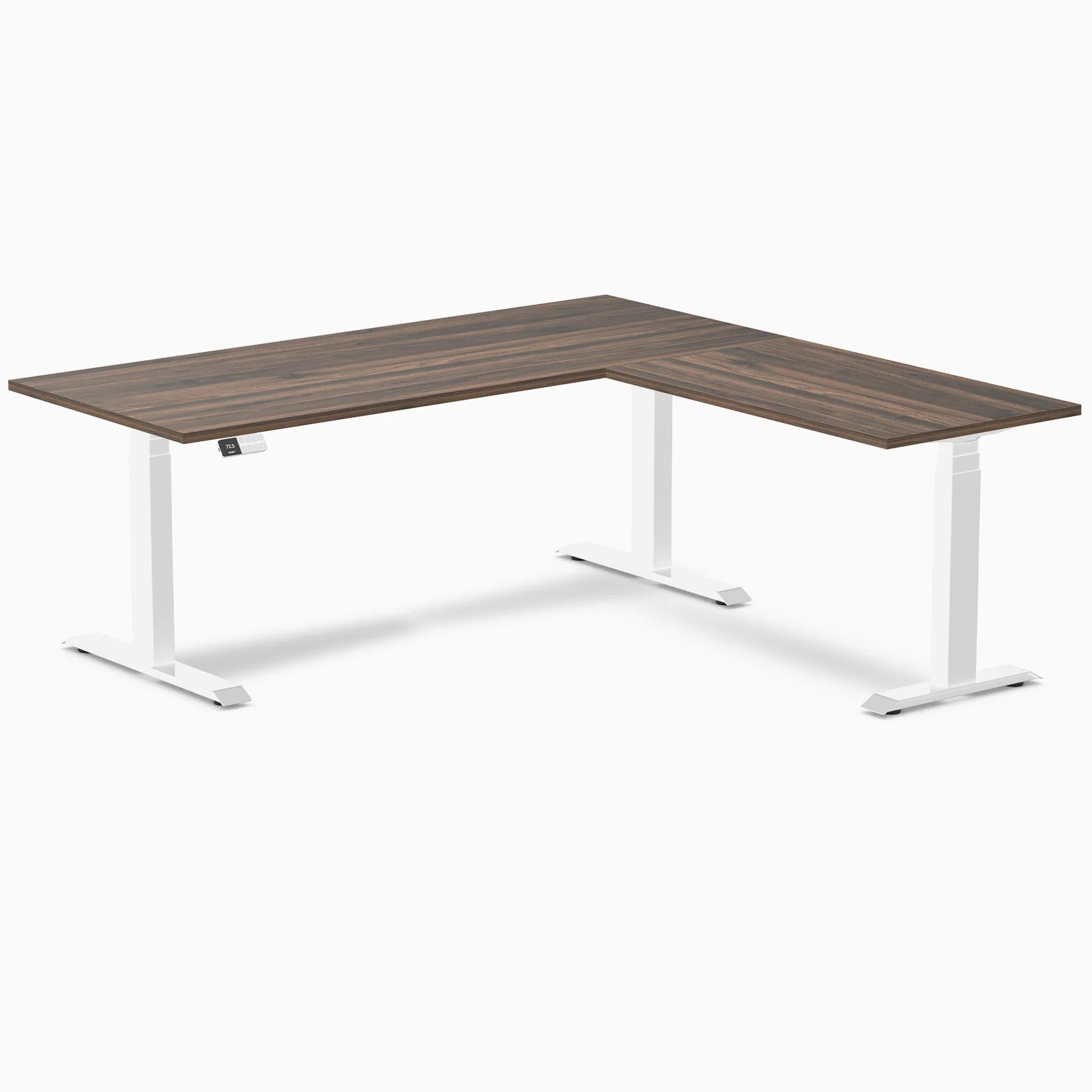 Desky Eco L-Shape Melamine Sit Stand Desk - Image 57