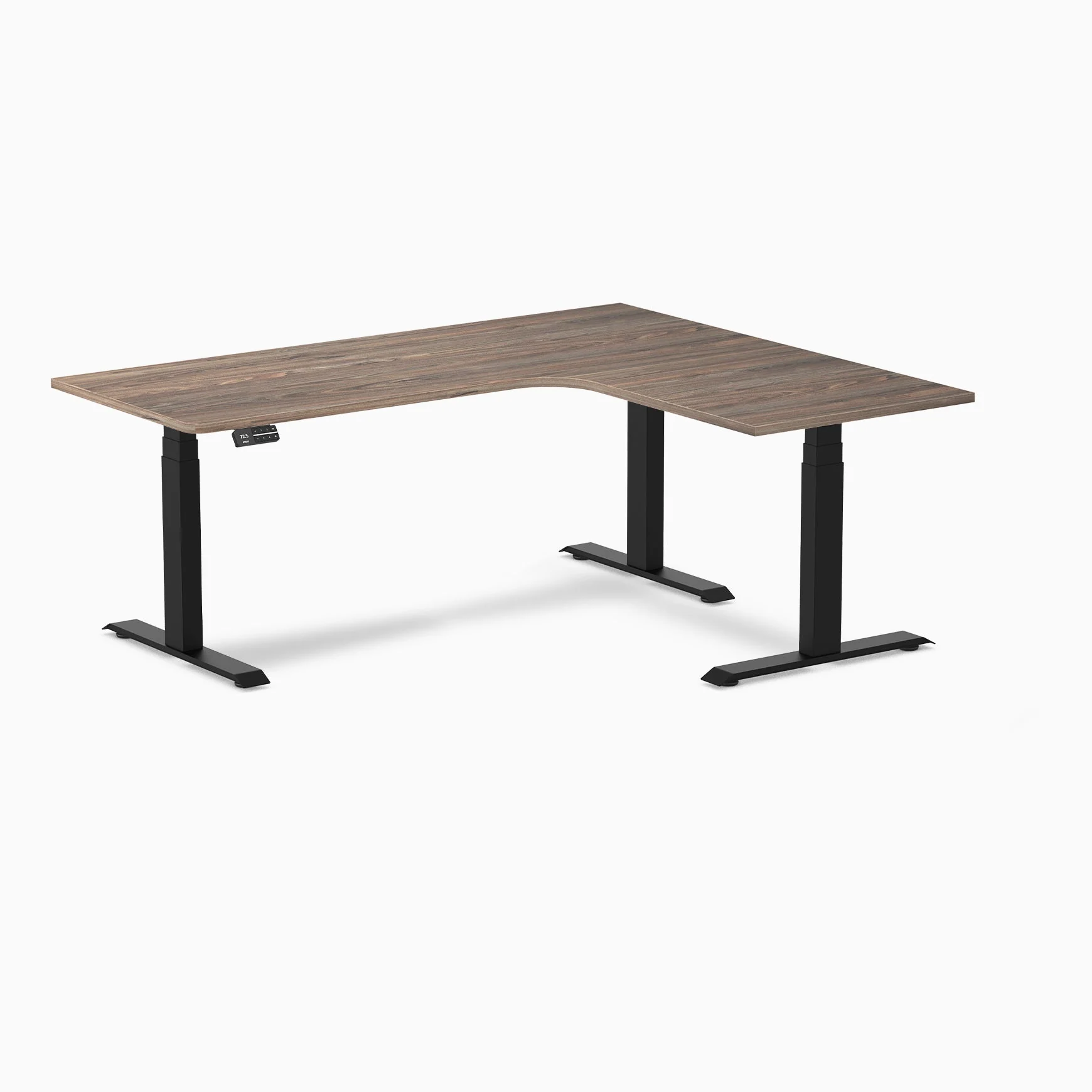 Desky L-Shape Melamine Sit Stand Desk - Image 64
