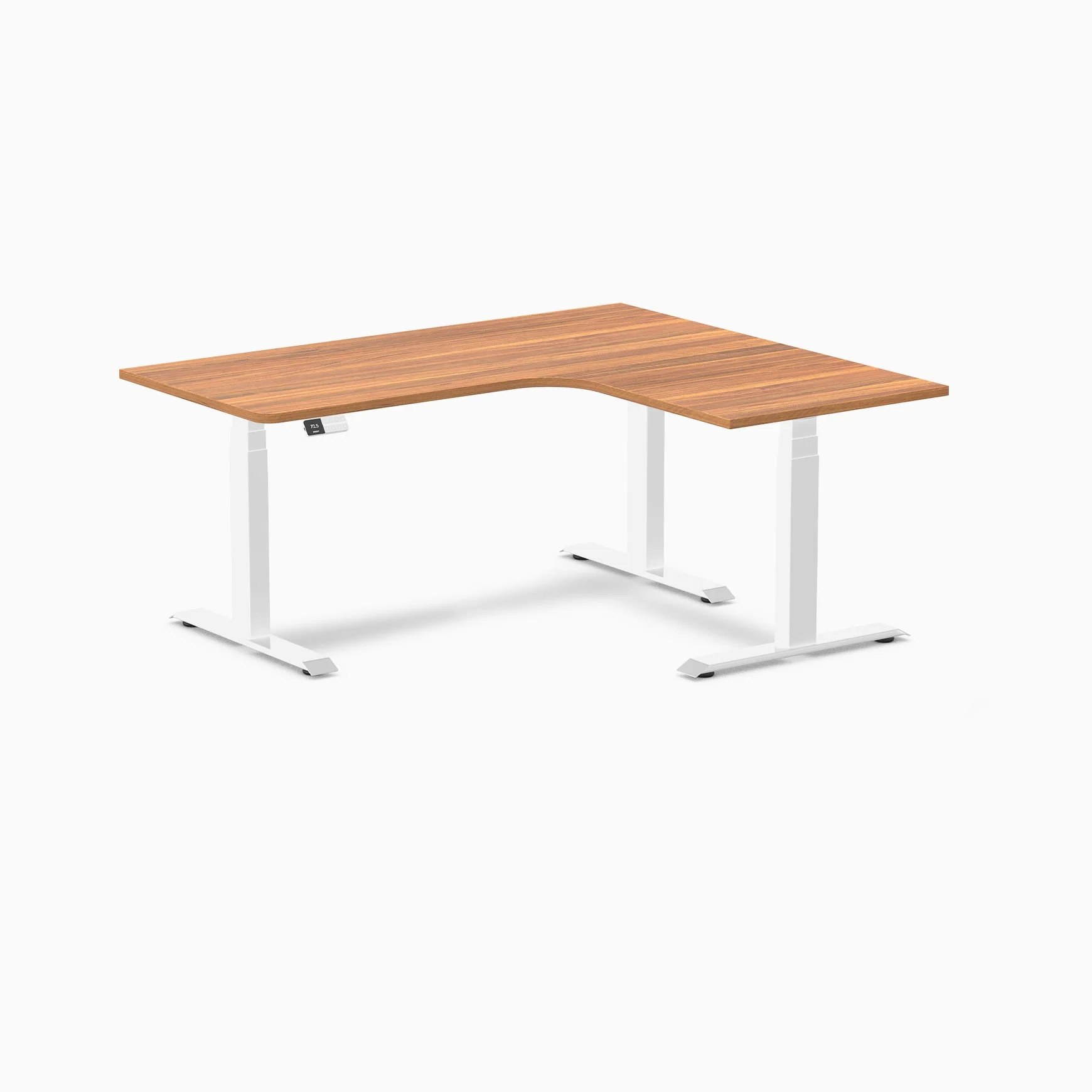 Desky L-Shape Melamine Sit Stand Desk - Image 75