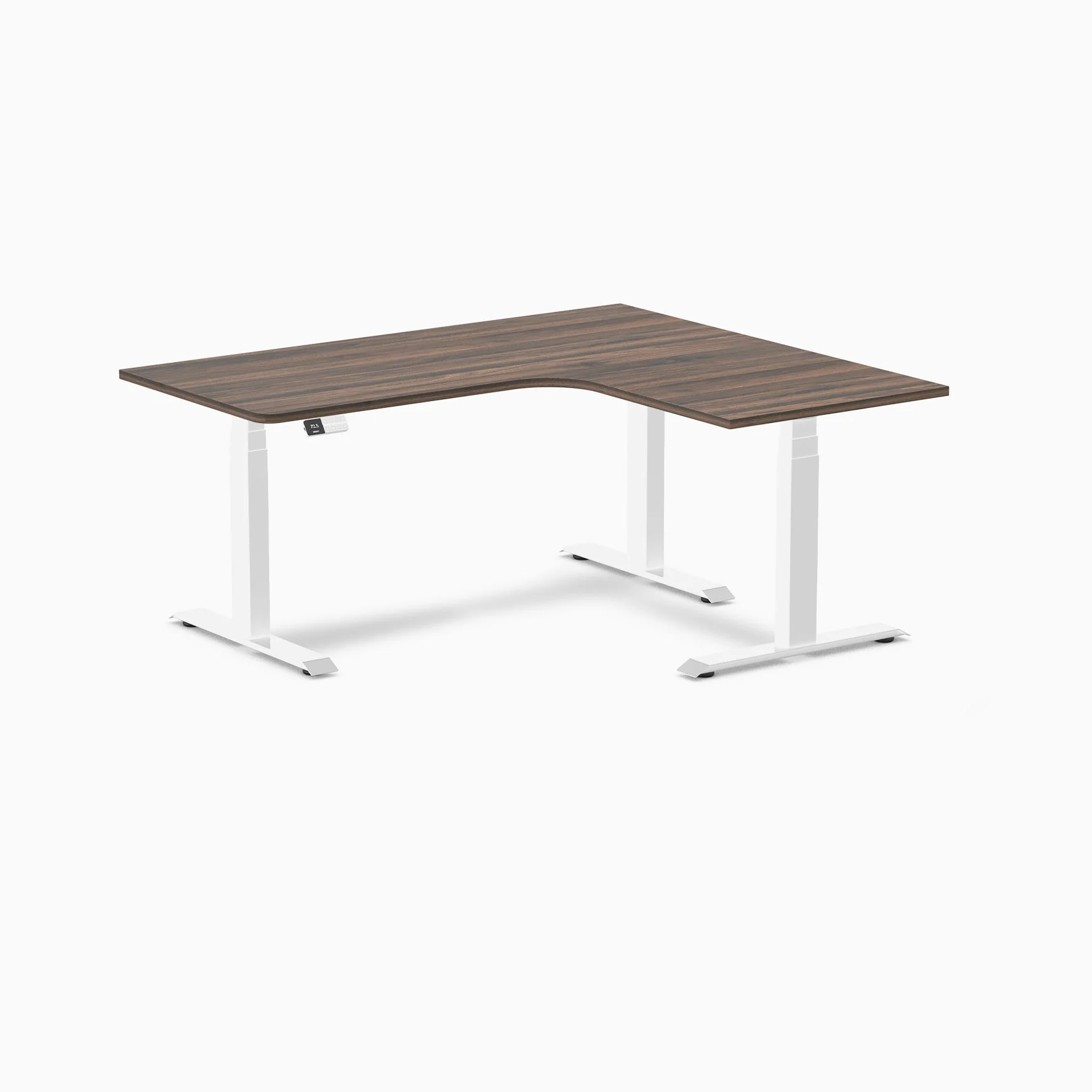 Desky L-Shape Melamine Sit Stand Desk - Image 81