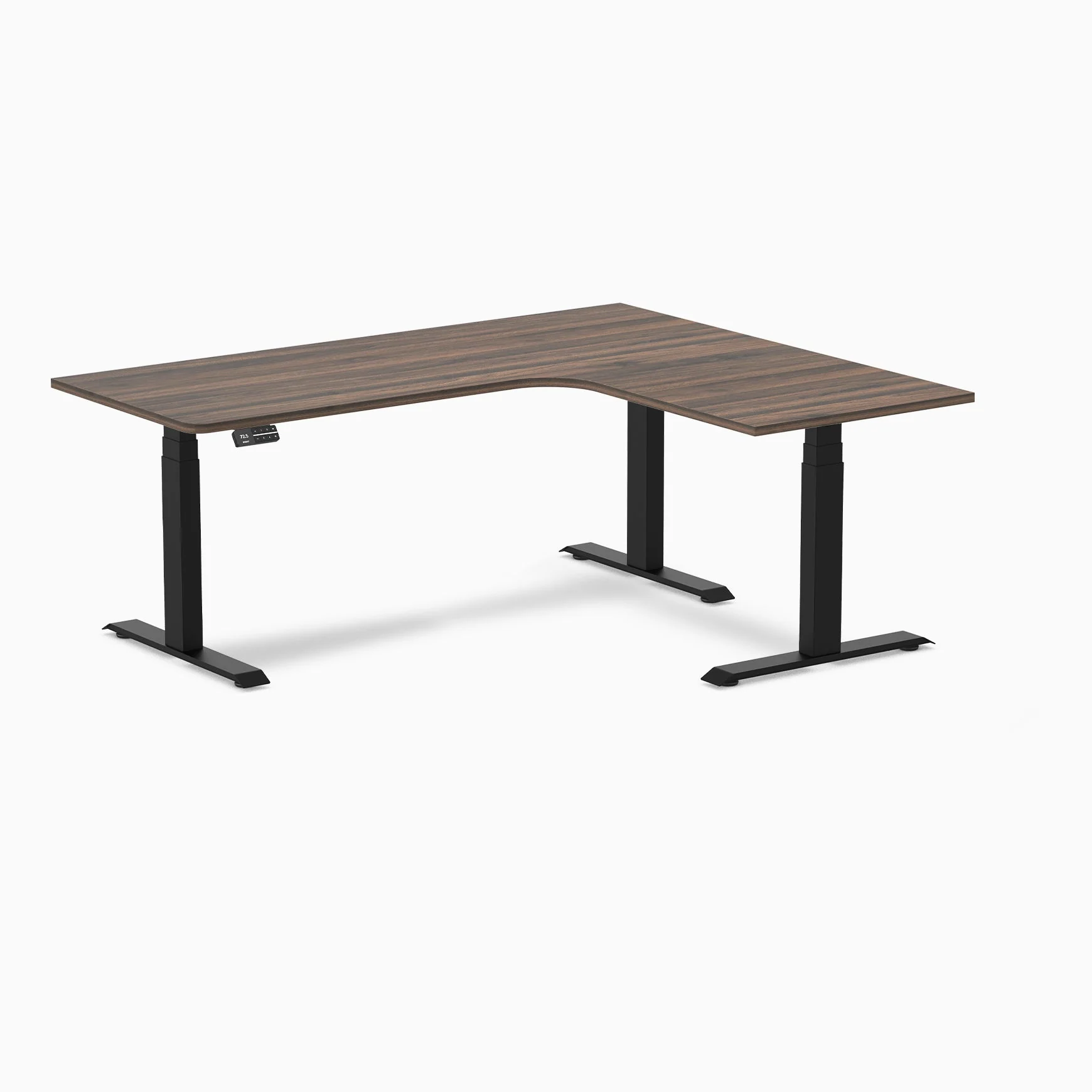 Desky L-Shape Melamine Sit Stand Desk - Image 82