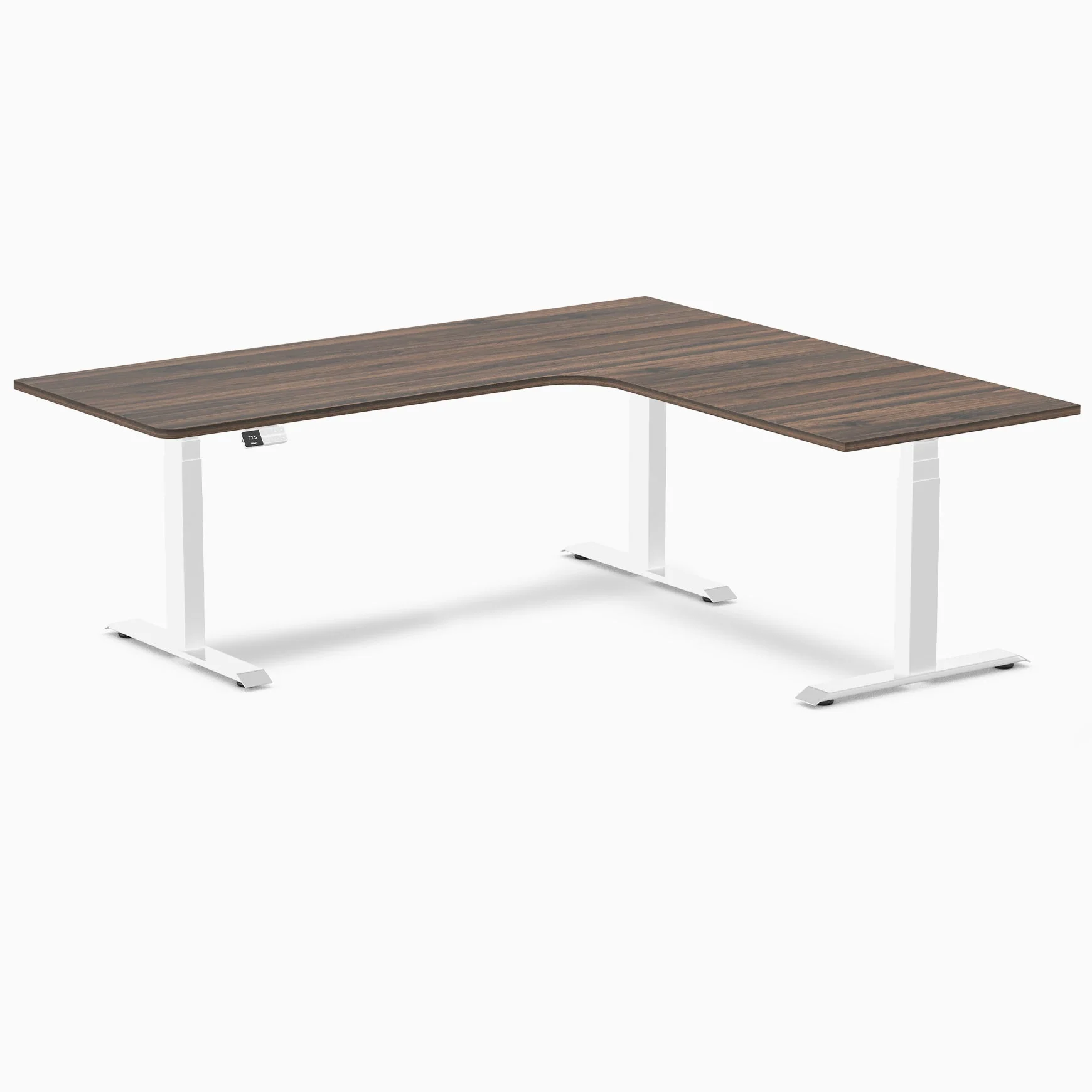 Desky L-Shape Melamine Sit Stand Desk - Image 85