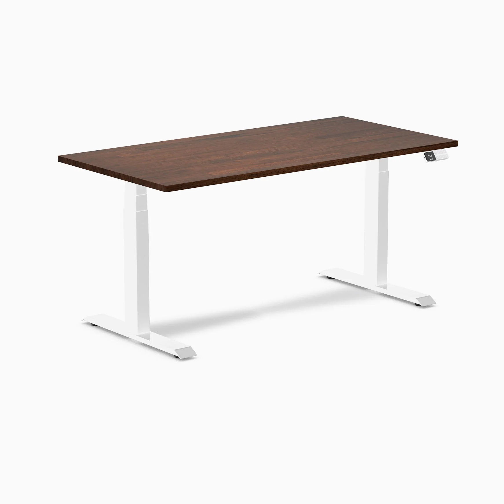 Desky Dual Rubberwood Sit Stand Desk - Image 33