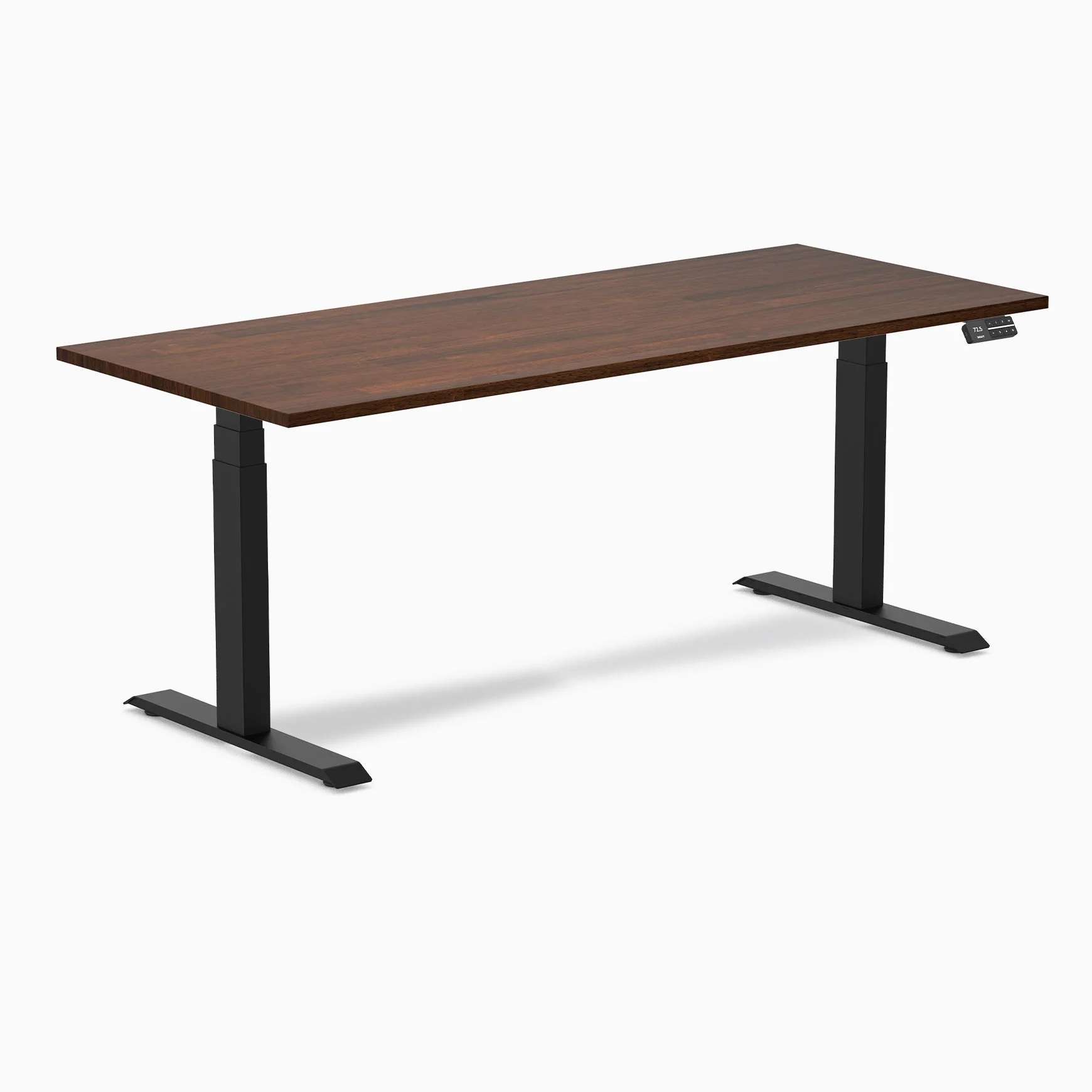 Desky Dual Rubberwood Sit Stand Desk - Image 47
