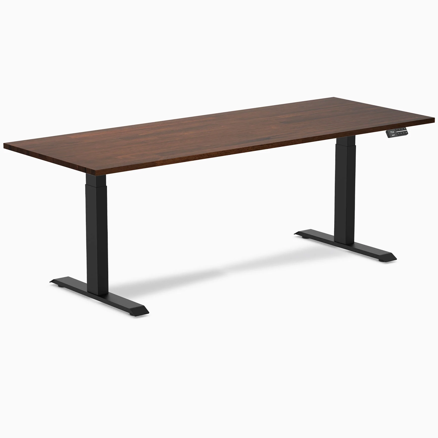 Desky Dual Rubberwood Sit Stand Desk - Image 50