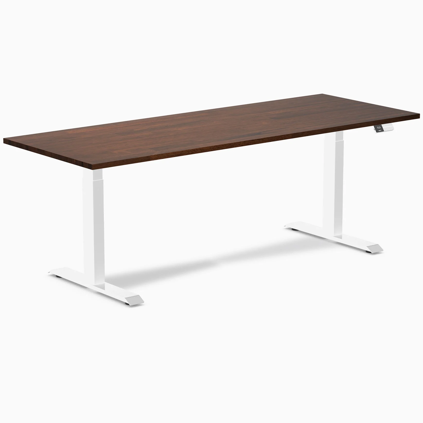 Desky Dual Rubberwood Sit Stand Desk - Image 51