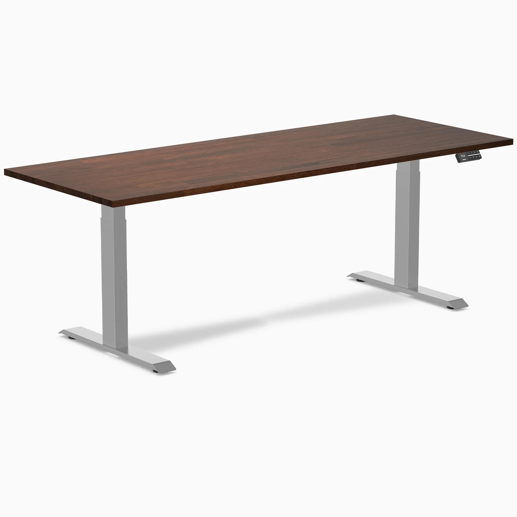 Desky Dual Rubberwood Sit Stand Desk - Image 52