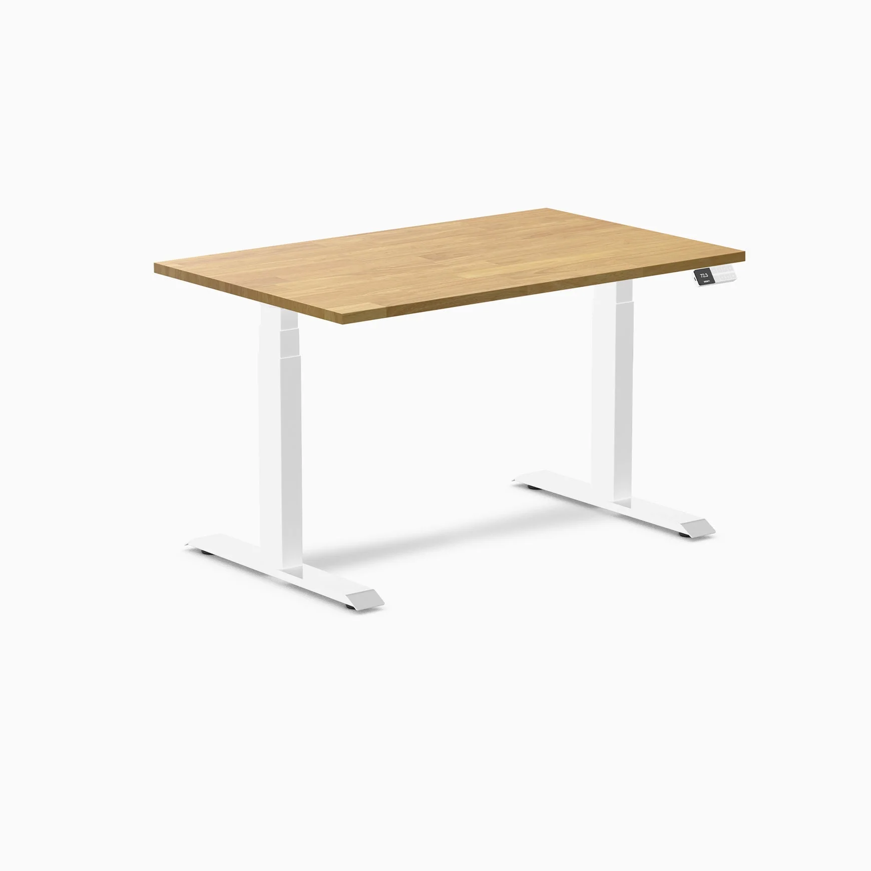 Desky Dual Rubberwood Sit Stand Desk - Image 66