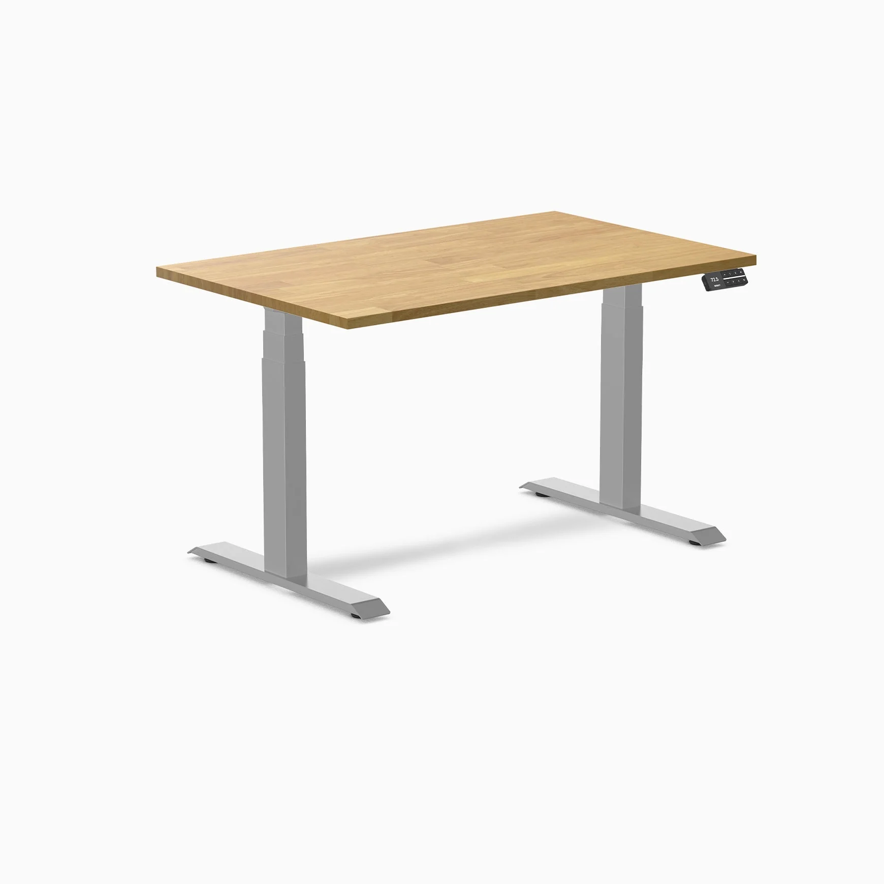 Desky Dual Rubberwood Sit Stand Desk - Image 67