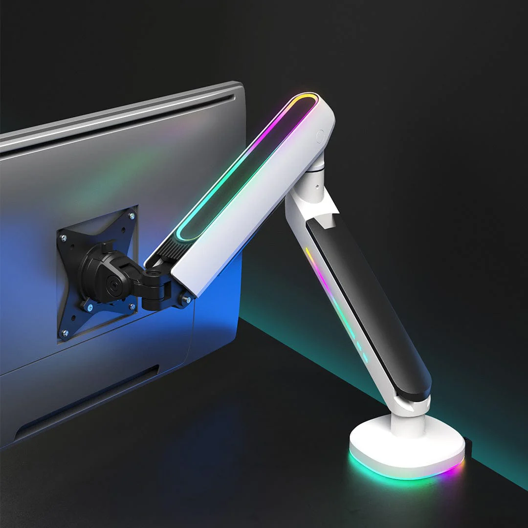 Desky Single LED Monitor Arm - Image 5