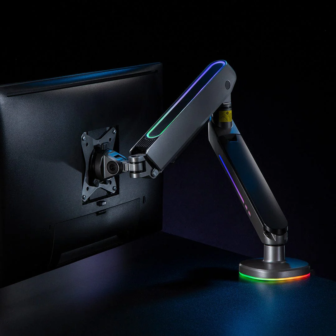 Desky Single LED Monitor Arm - Image 7