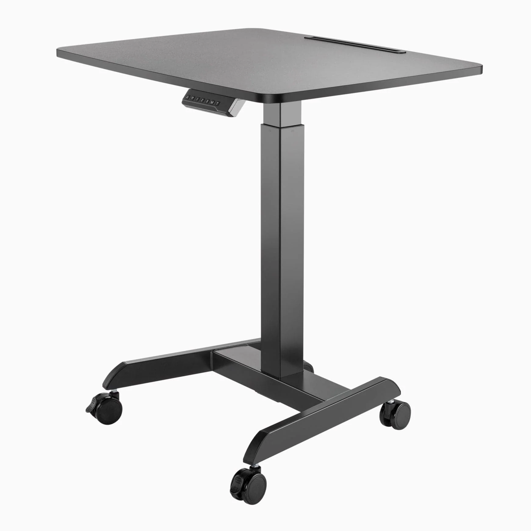 Desky Single Sit Stand Pedestal Desk - Image 10