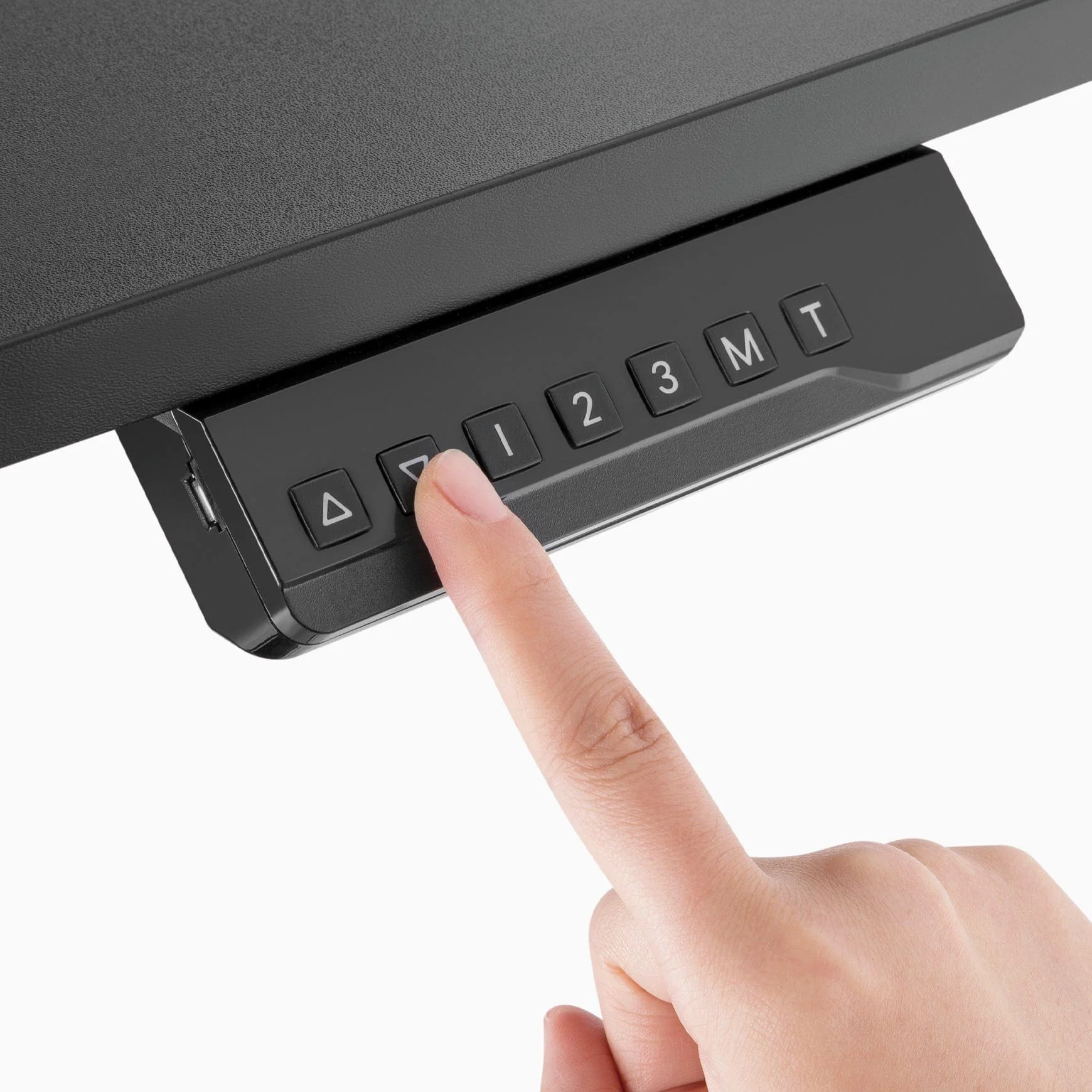 Desky Single Sit Stand Pedestal Desk - Image 5