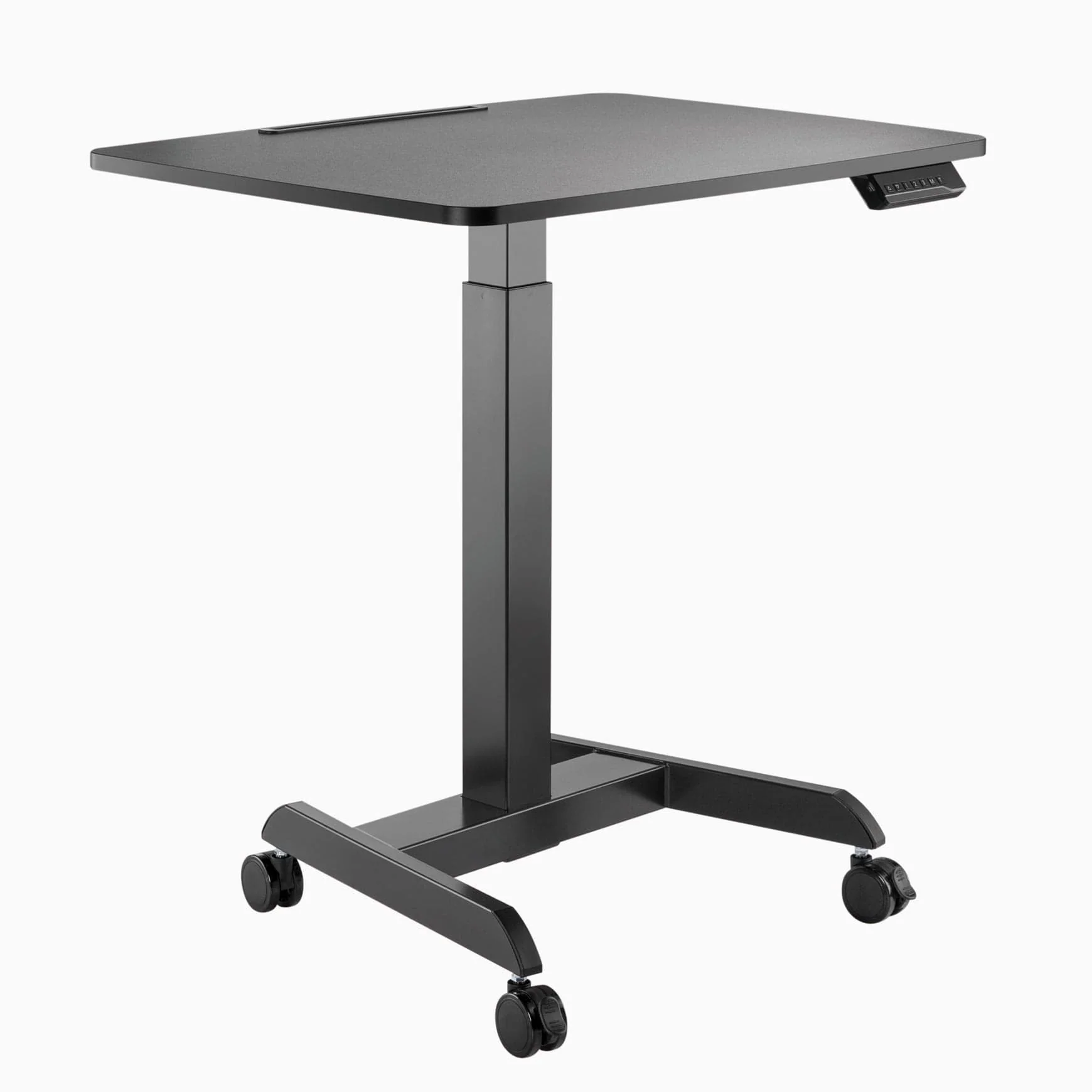 Desky Single Sit Stand Pedestal Desk - Image 8