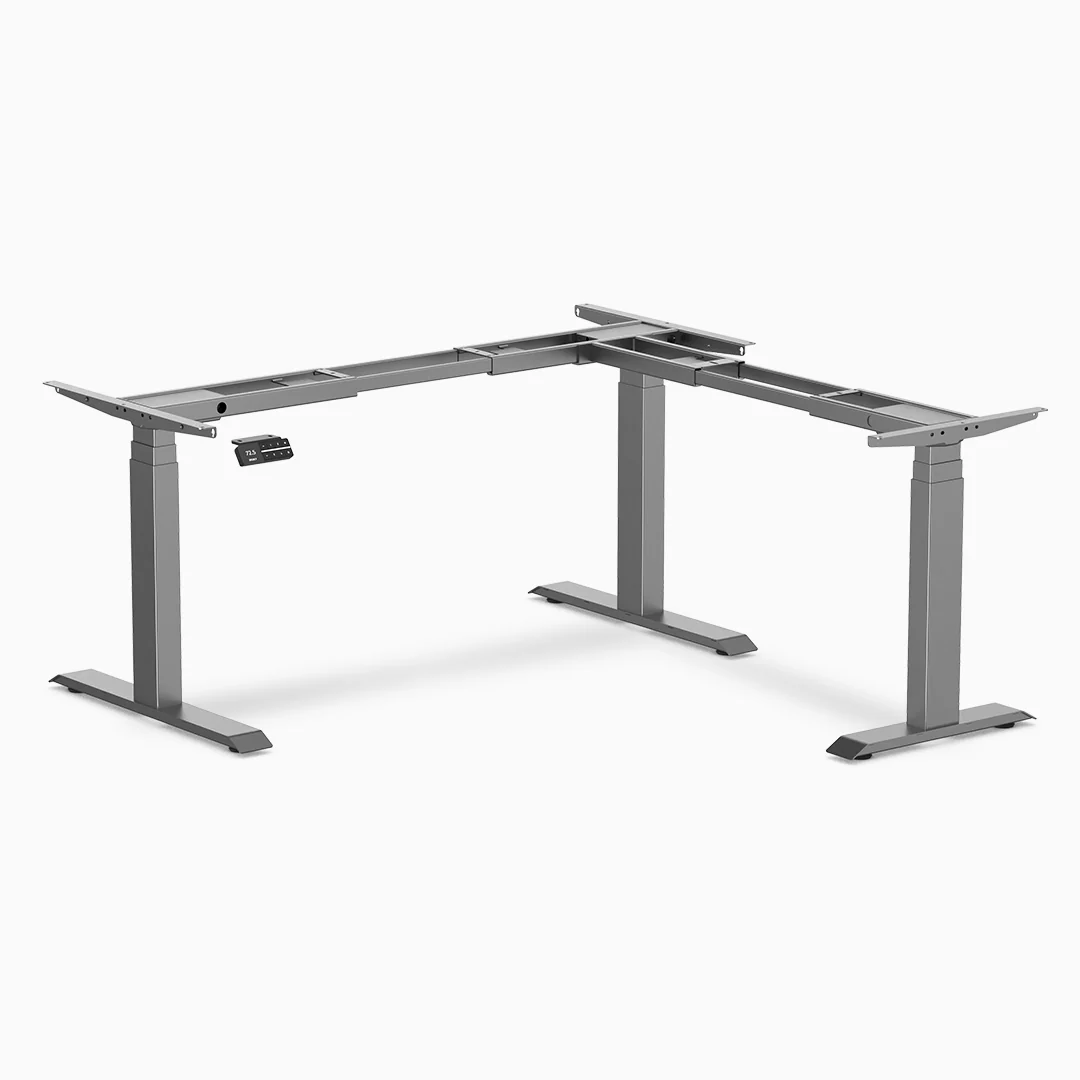 Desky Sit Stand L-Shape Desk Frame - Image 3
