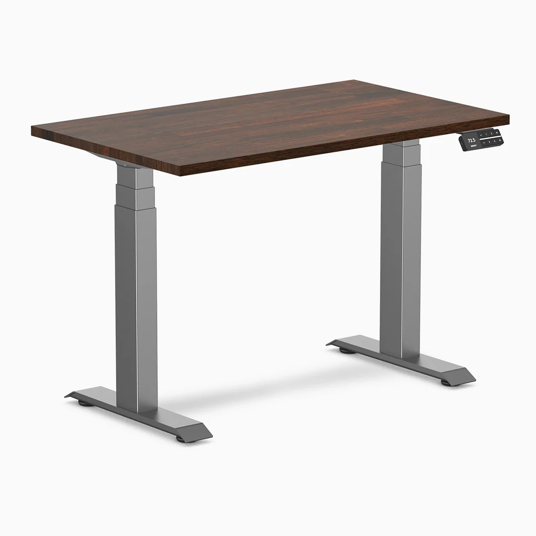 Desky Dual Mini Rubberwood Sit Stand Desk - Image 10