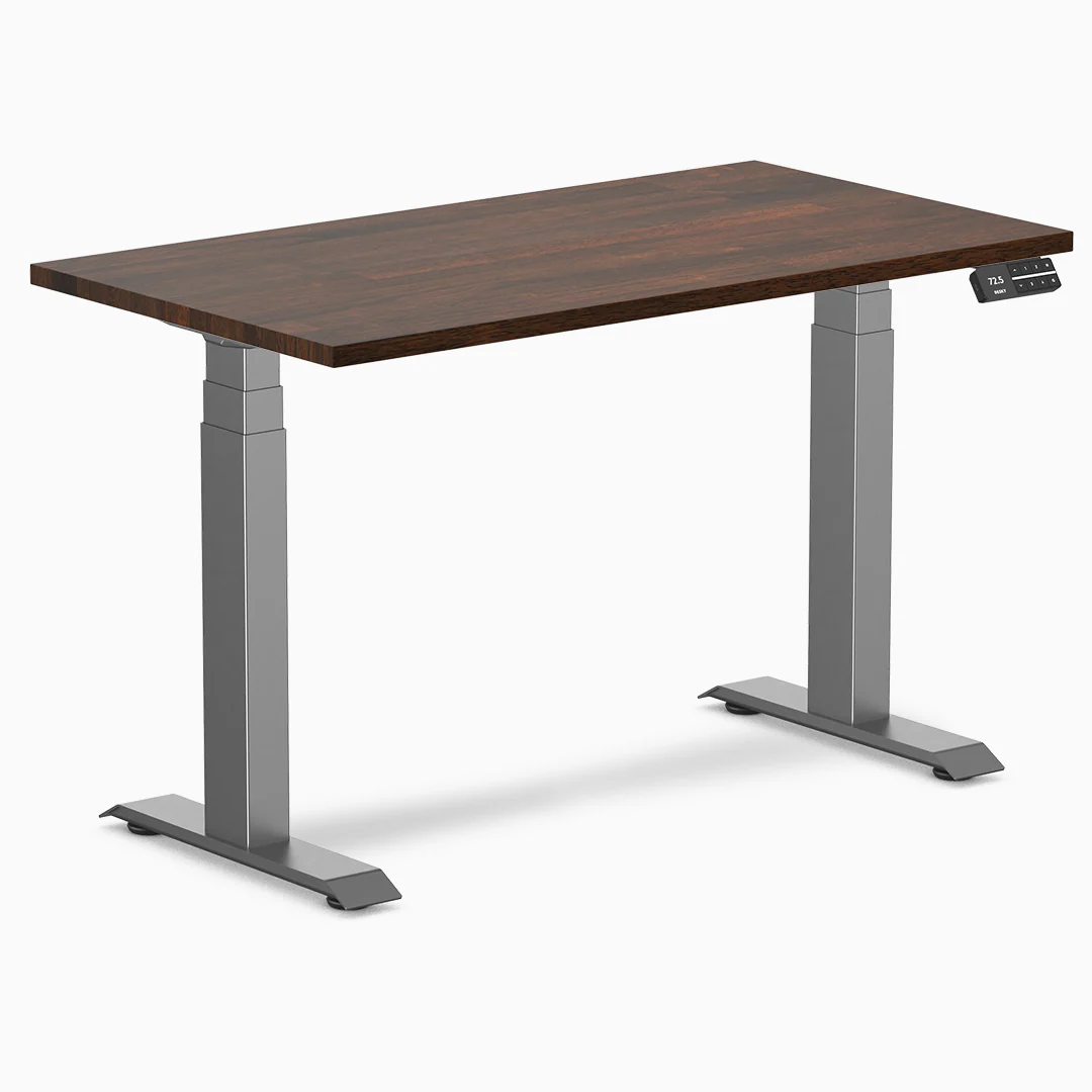 Desky Dual Mini Rubberwood Sit Stand Desk - Image 11