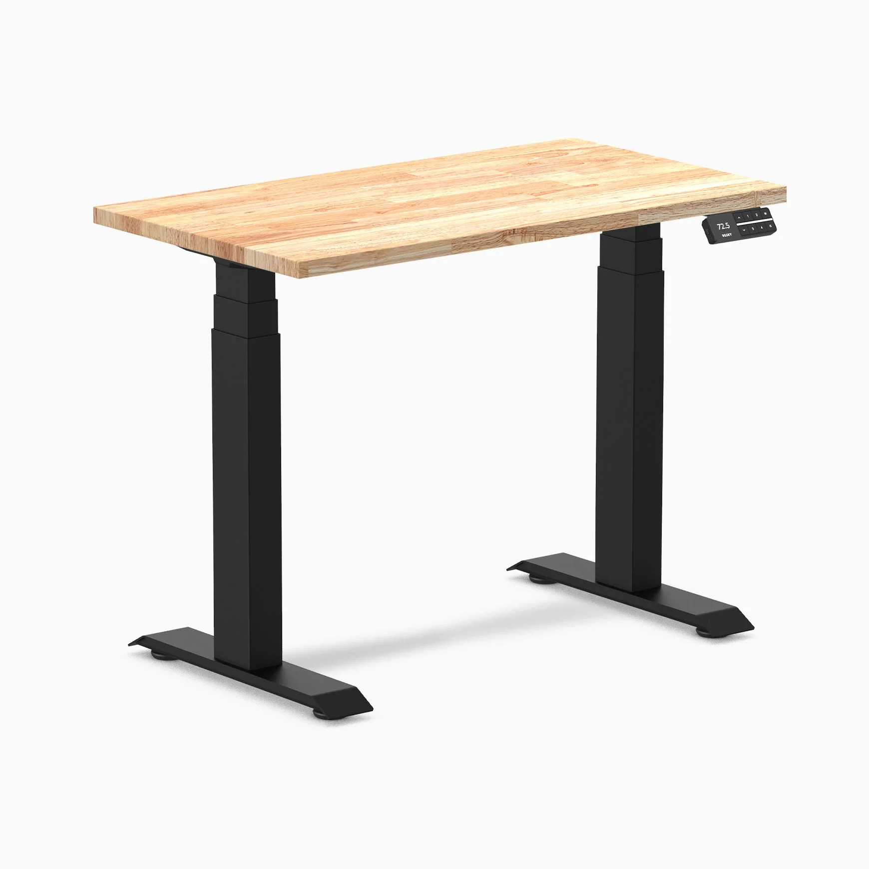 Desky Dual Mini Rubberwood Sit Stand Desk - Image 51