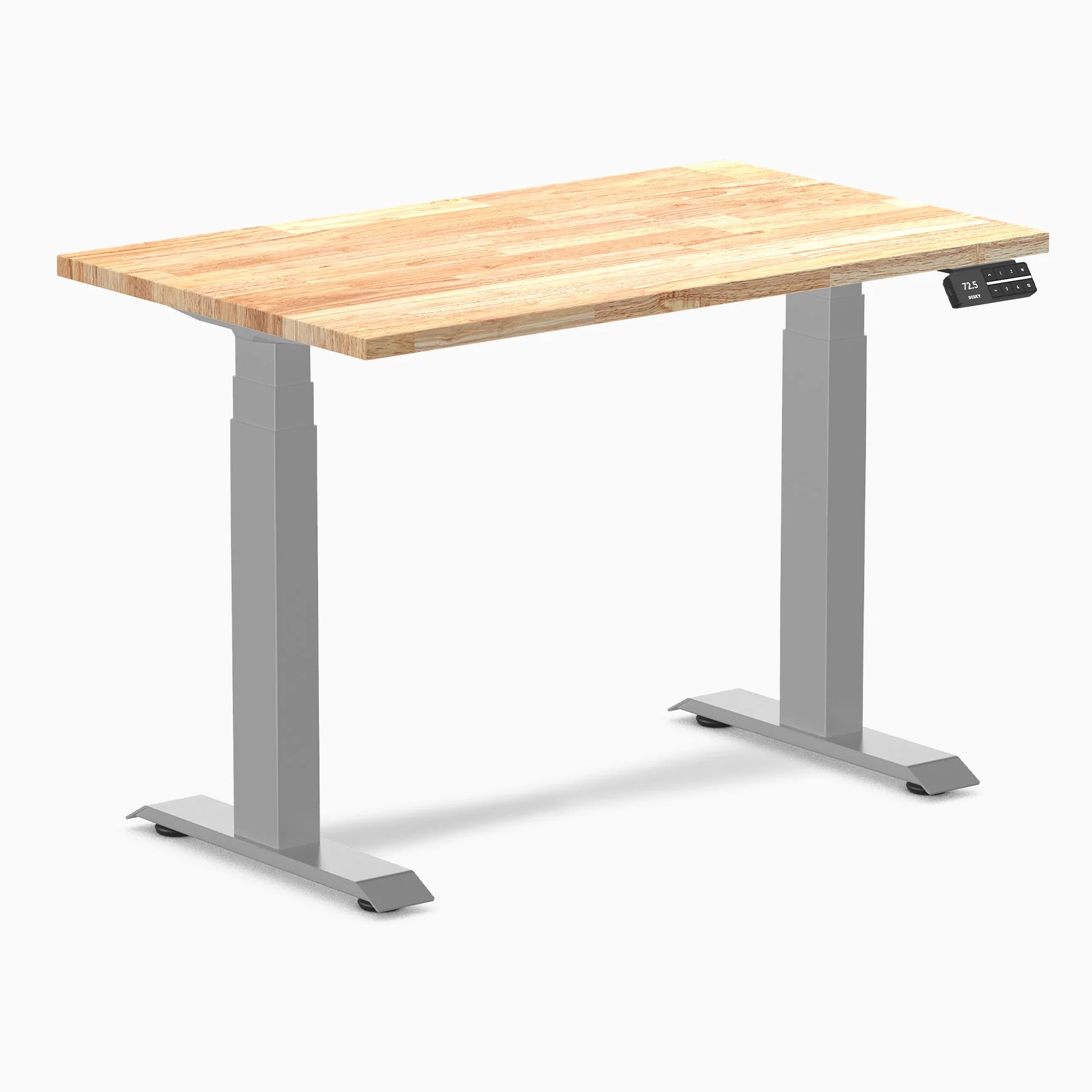 Desky Dual Mini Rubberwood Sit Stand Desk - Image 56