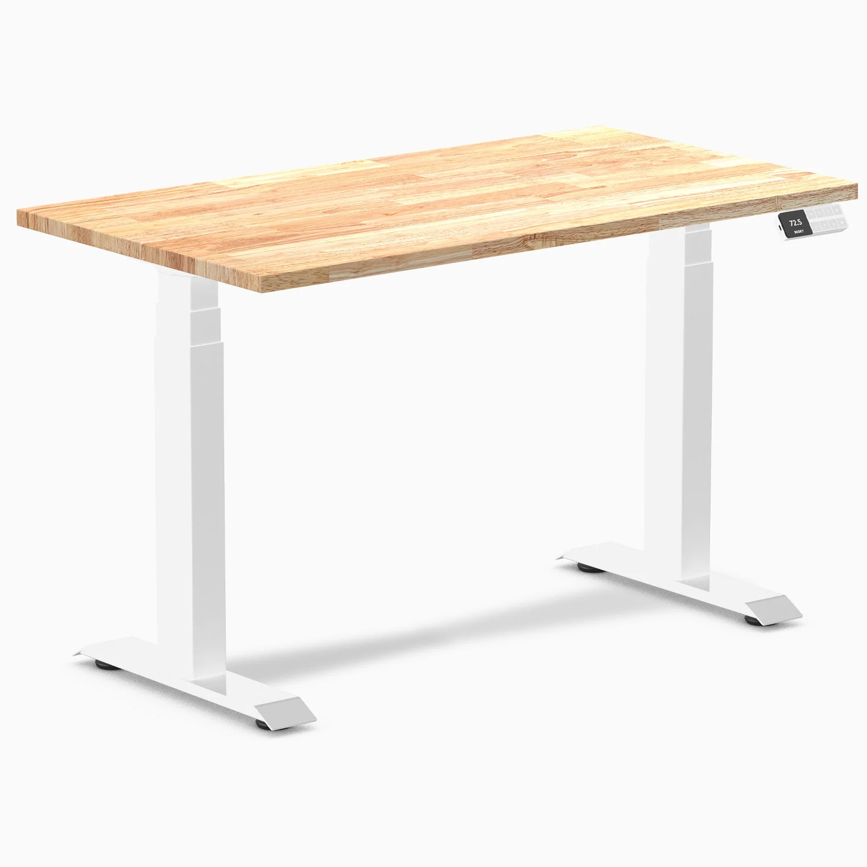 Desky Dual Mini Rubberwood Sit Stand Desk - Image 58