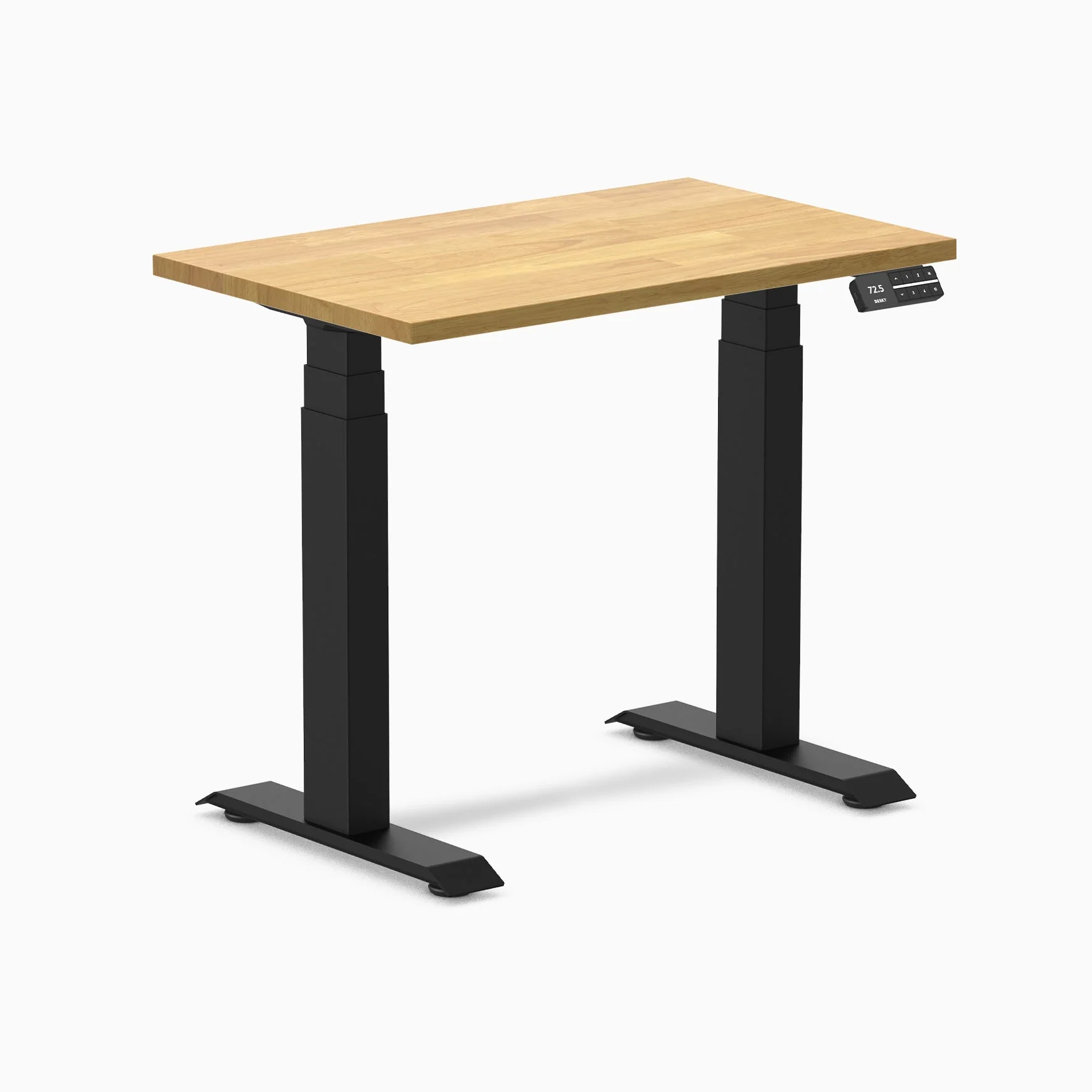 Desky Dual Mini Rubberwood Sit Stand Desk - Image 60
