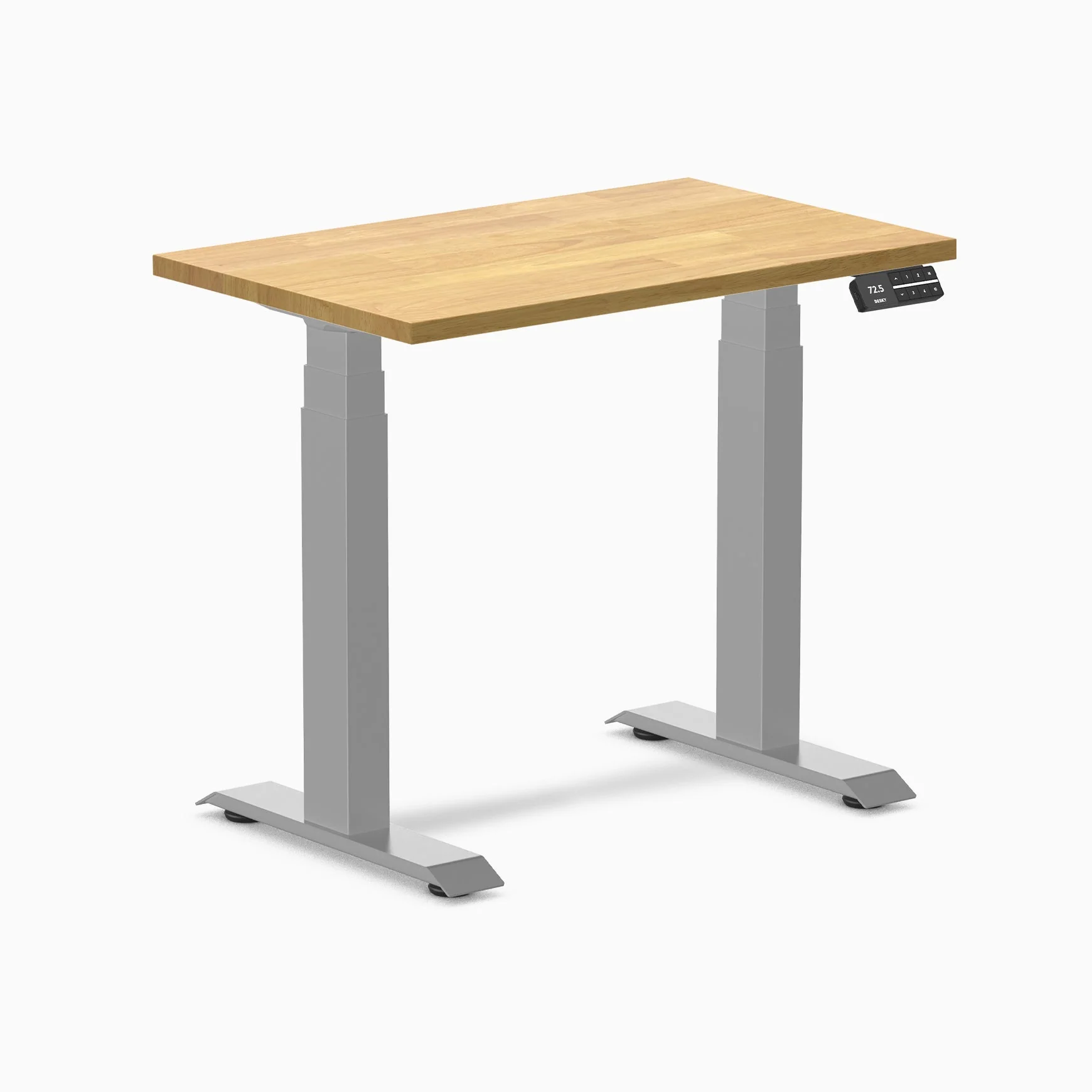 Desky Dual Mini Rubberwood Sit Stand Desk - Image 62